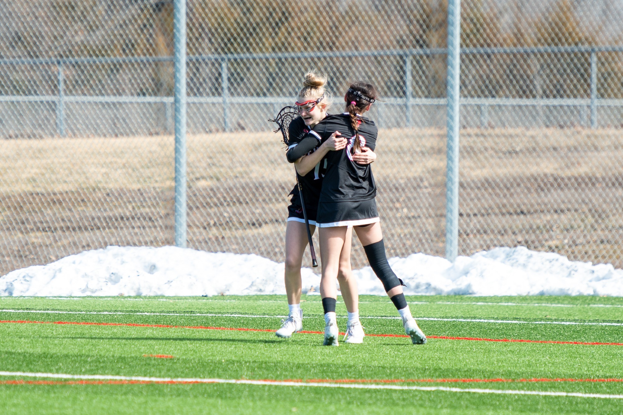 Zoey Keefer celebrating