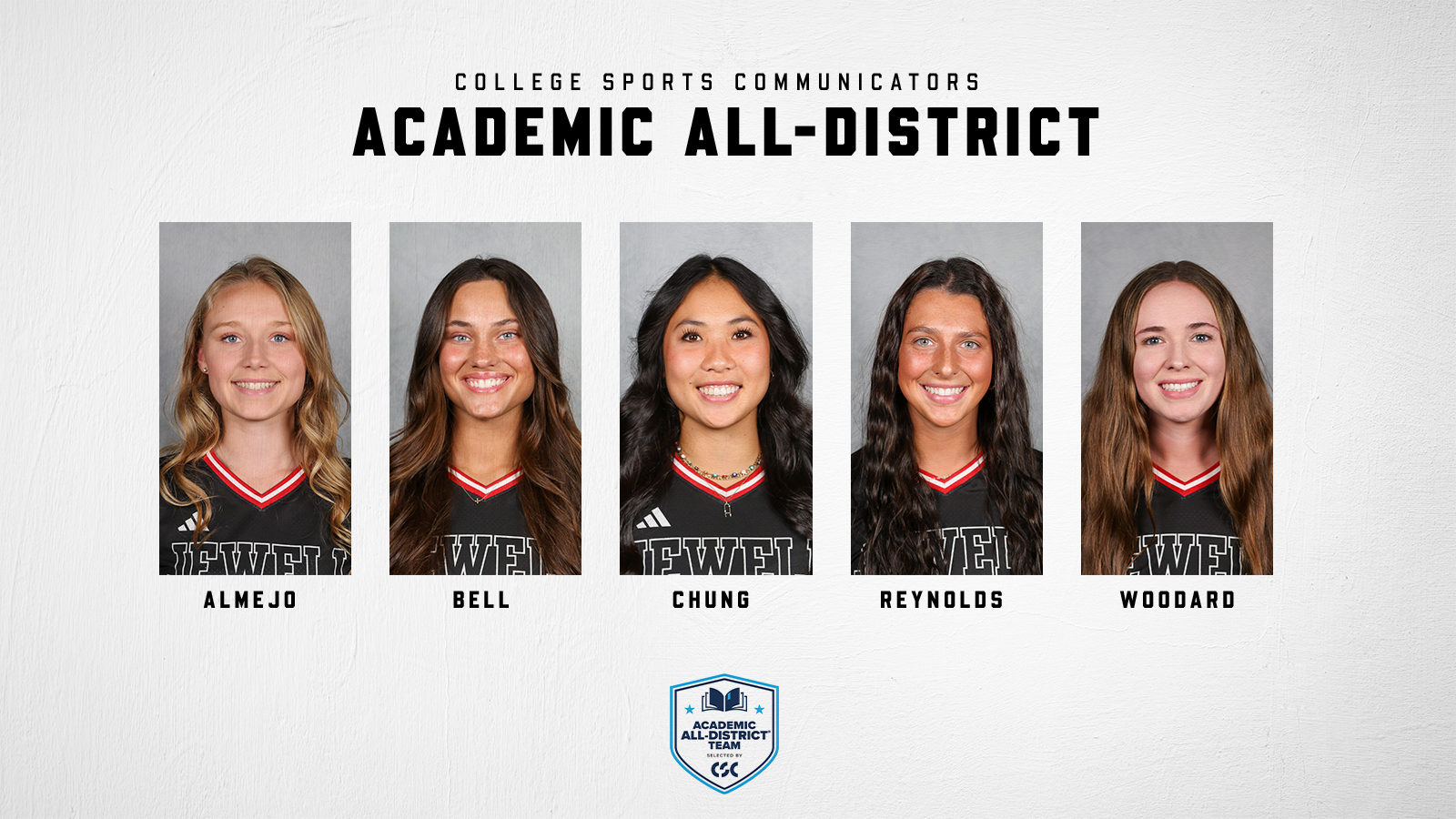 2025 Academic All-District Softball