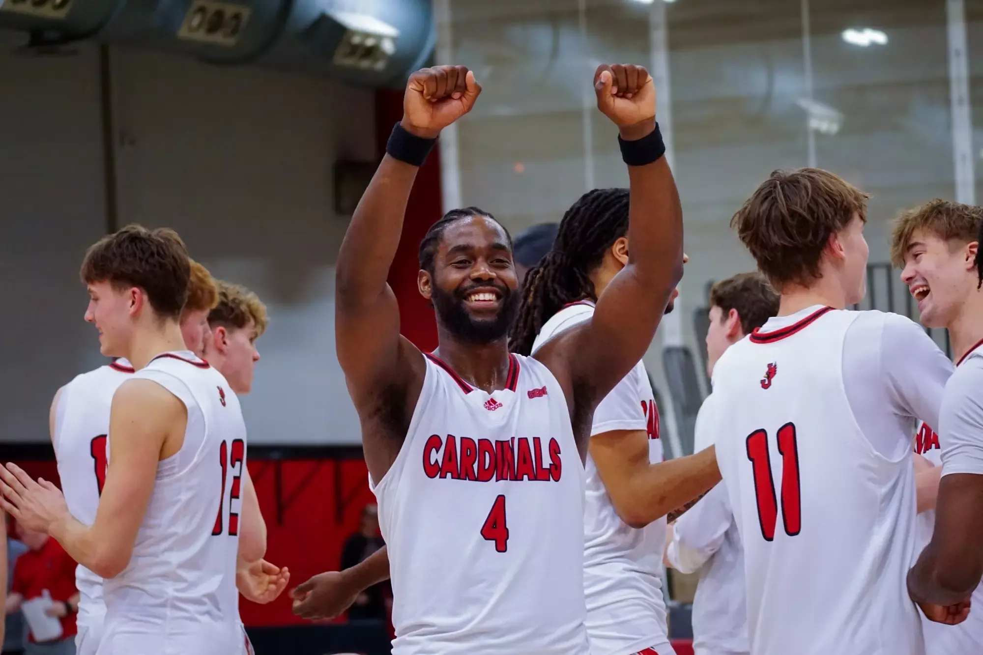 Kanu Gudza celebrating 