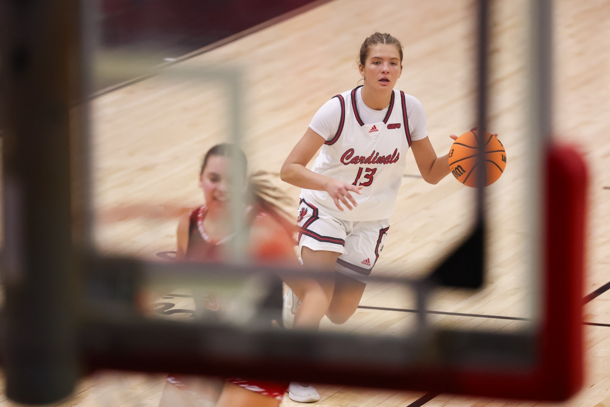 Kirra Long dribbling