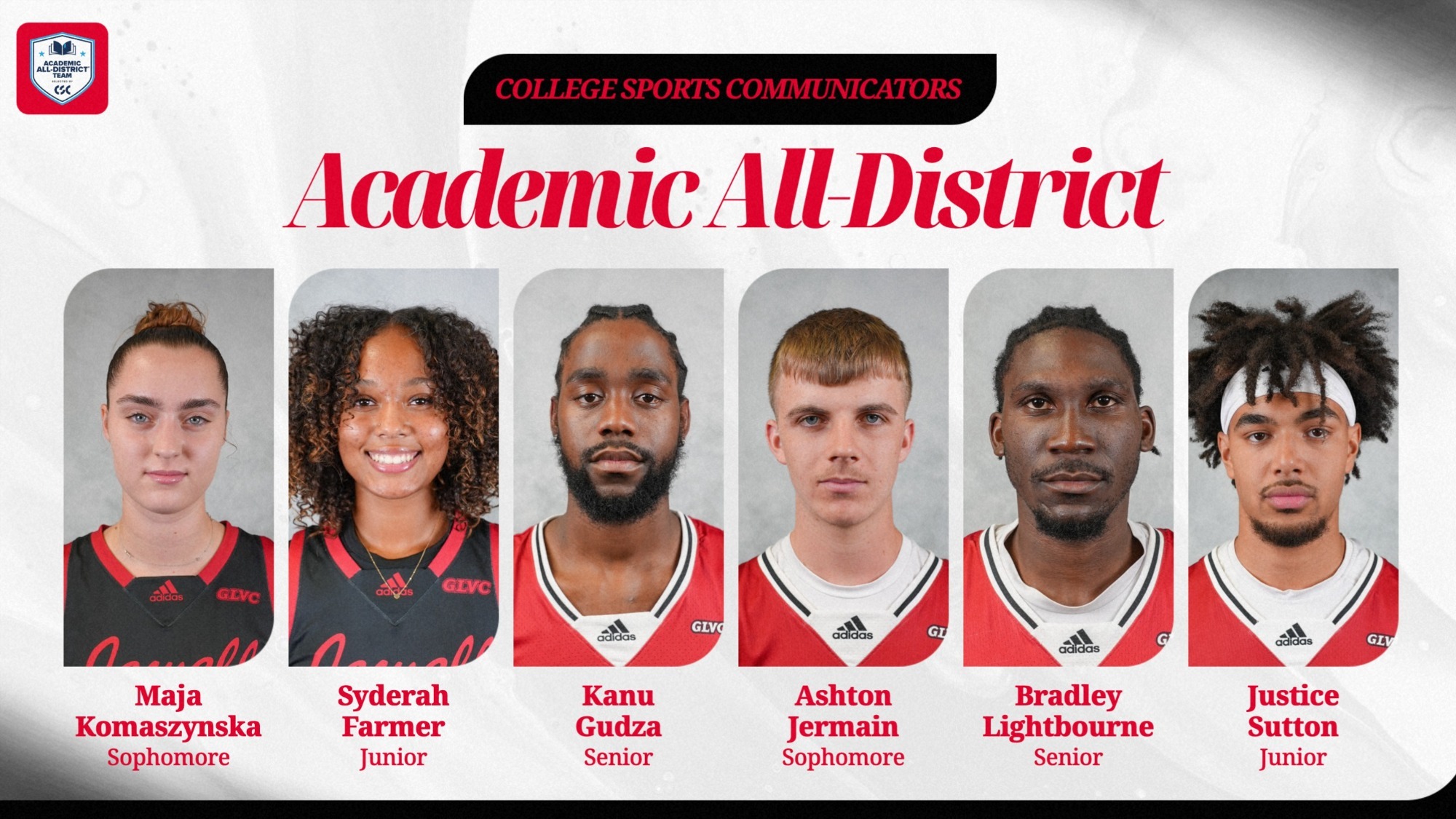 2026 CSC Academic All-District Basketball honorees