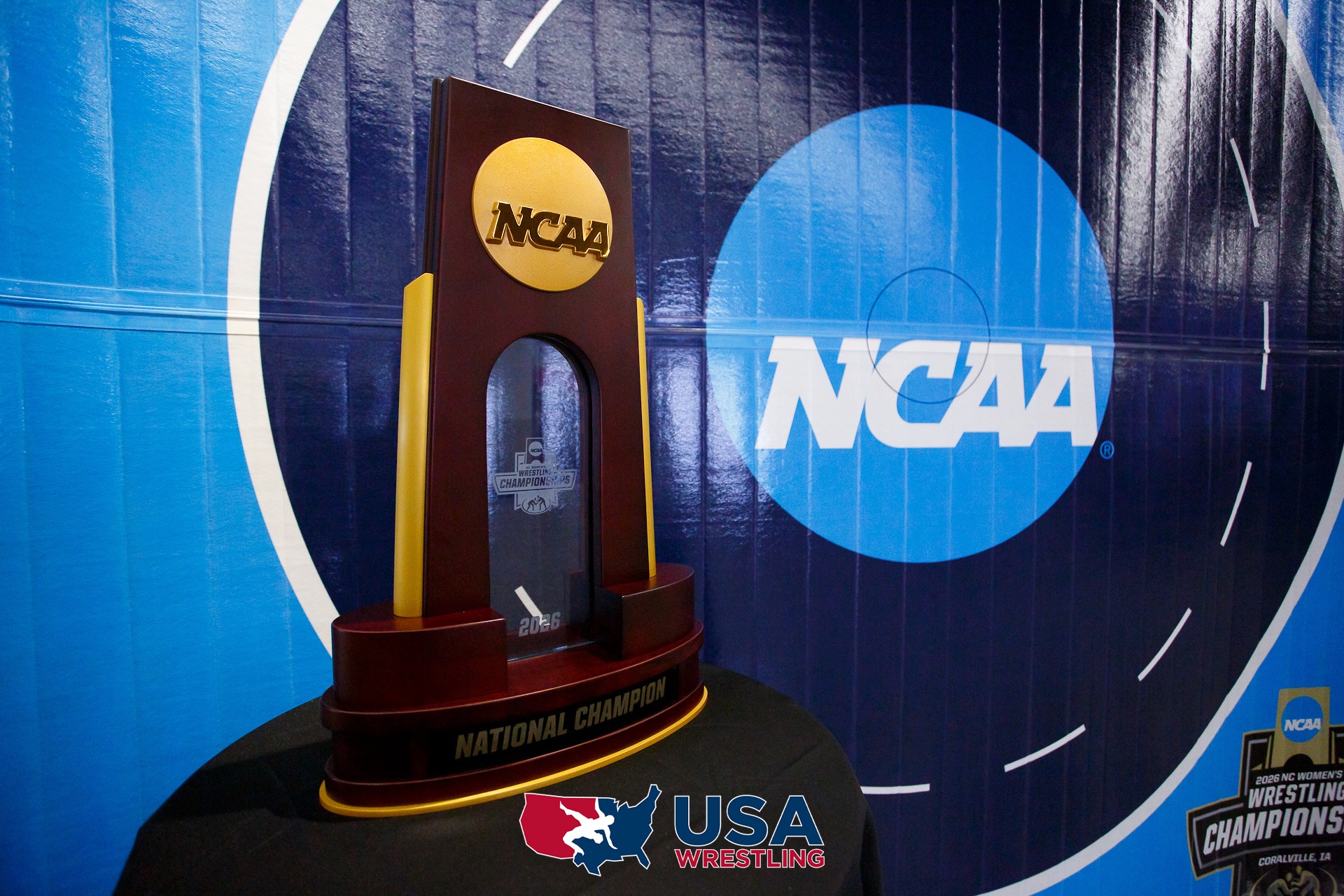 Photo from the 2026 NCAA Women's Wrestling Championship in the Xtream Arena in Coralville, IA, USA on Friday, March 6, 2026. Photo by @2026 Justin Hoch/JHoch Photography. All rights reserved.