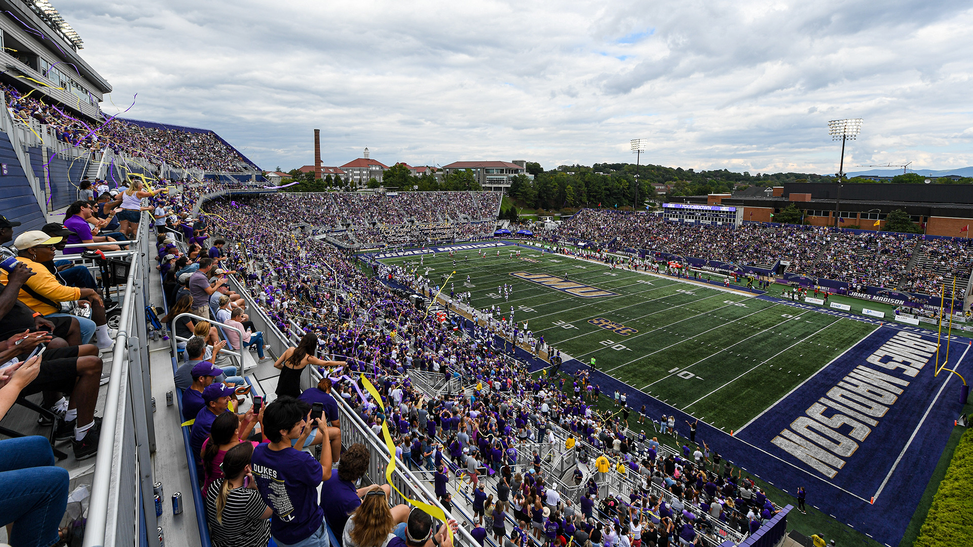 Bridgeforth Stadium Ready for 2024 JMU Football Season James Madison University Athletics