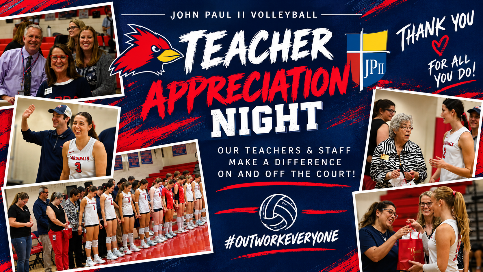 Teacher Appreciation Night Volleyball