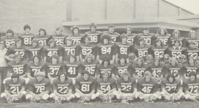 1975 Parkwood Football Team