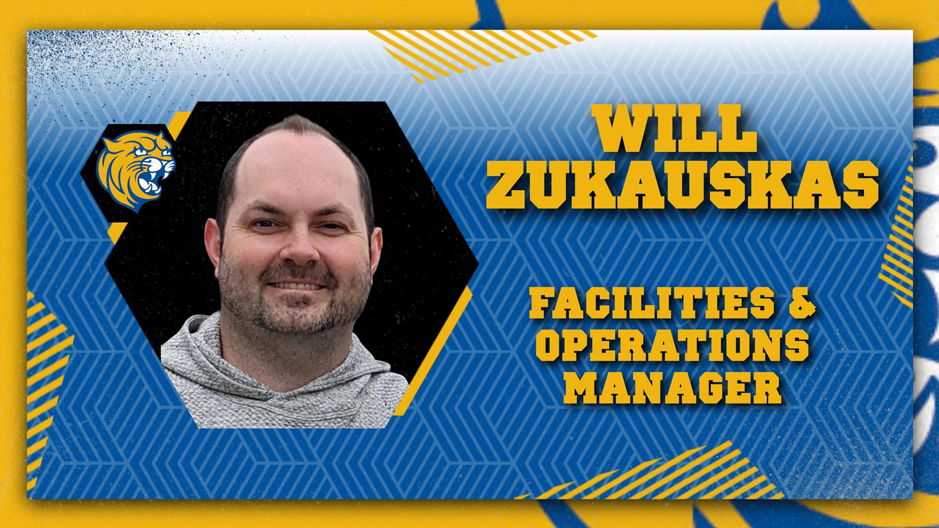 Will Zukauskas has been named the facilities and operations manager at JWU.