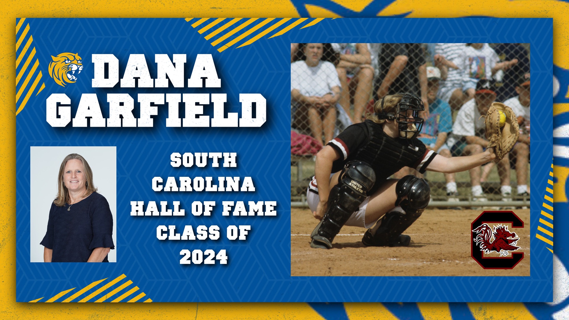 Dana Garfield will be inducted into the USC Hall of Fame in November.