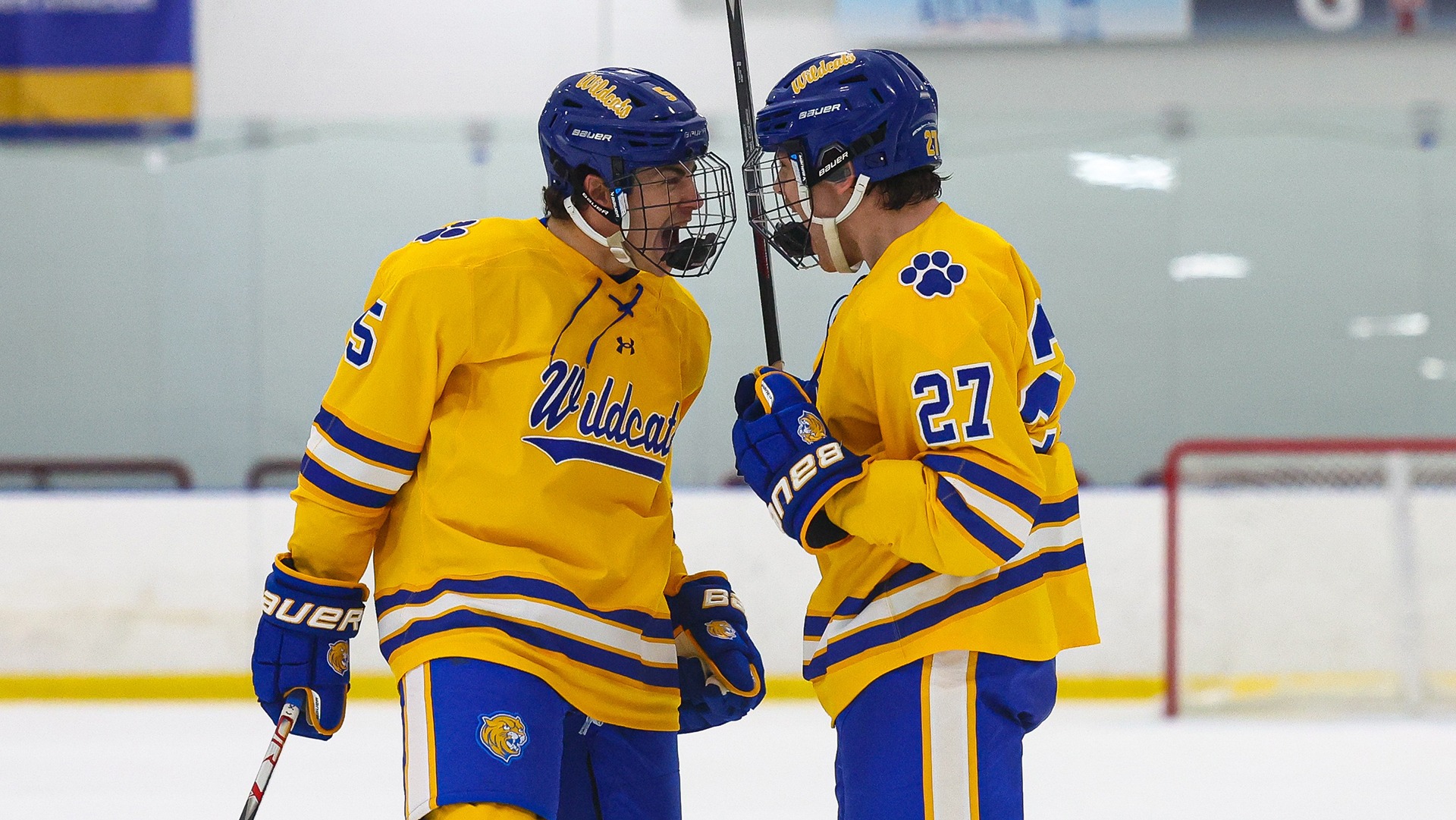 The Wildcats and Bison played at Lynch Arena on Saturday.