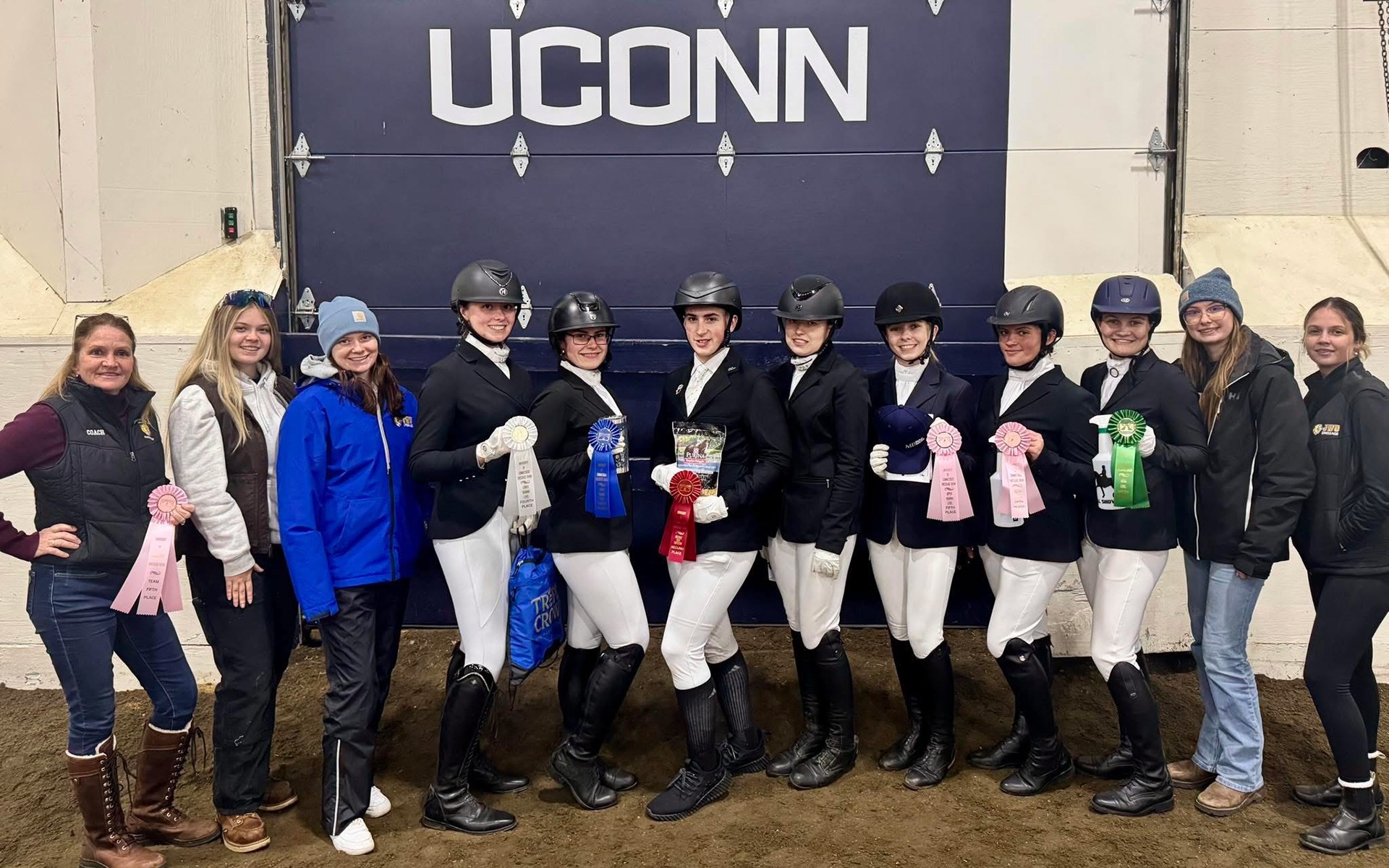 The Wildcats placed fifth at UConn on November 16.