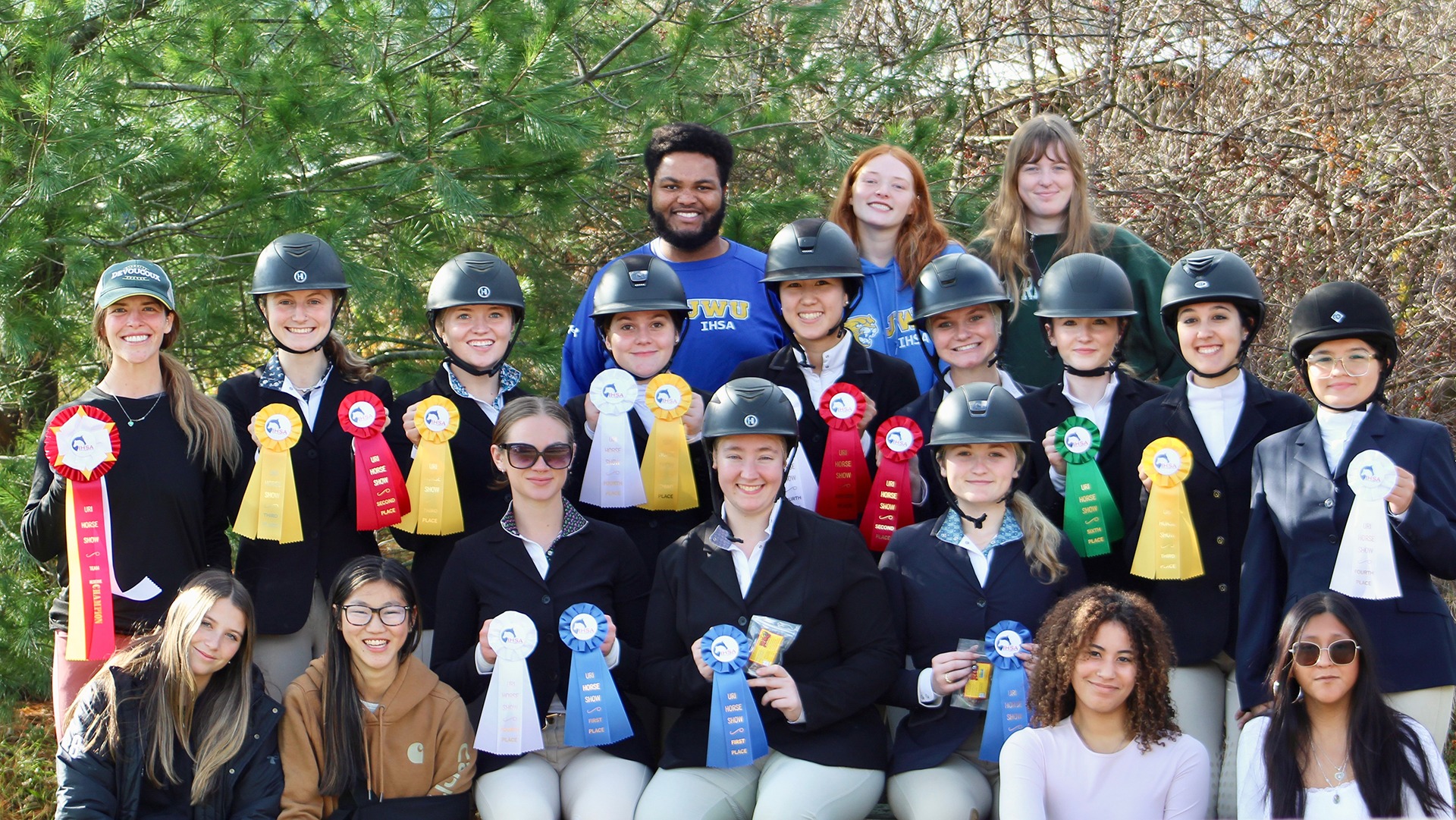 The Wildcats placed second at Saturday's show.
