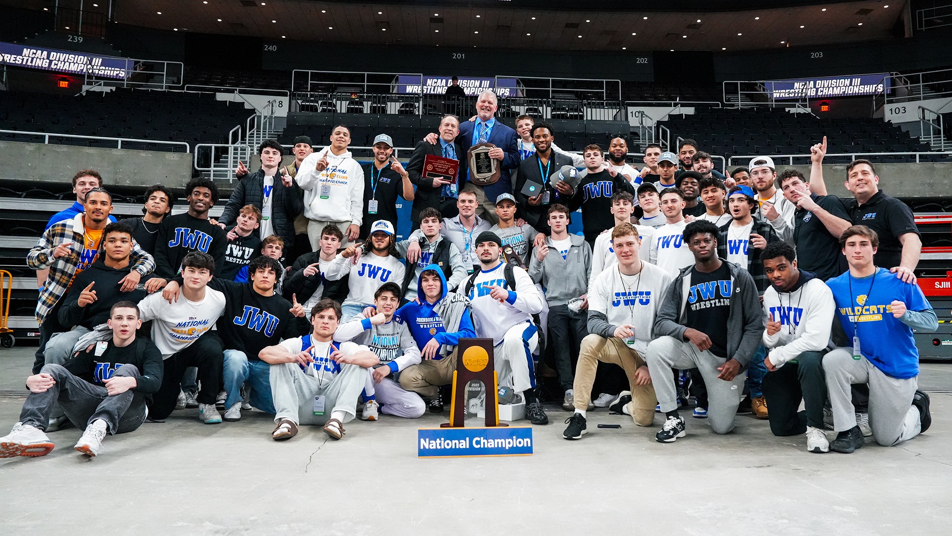 JWU to host 2025 NCAA Division III Wrestling National Championship