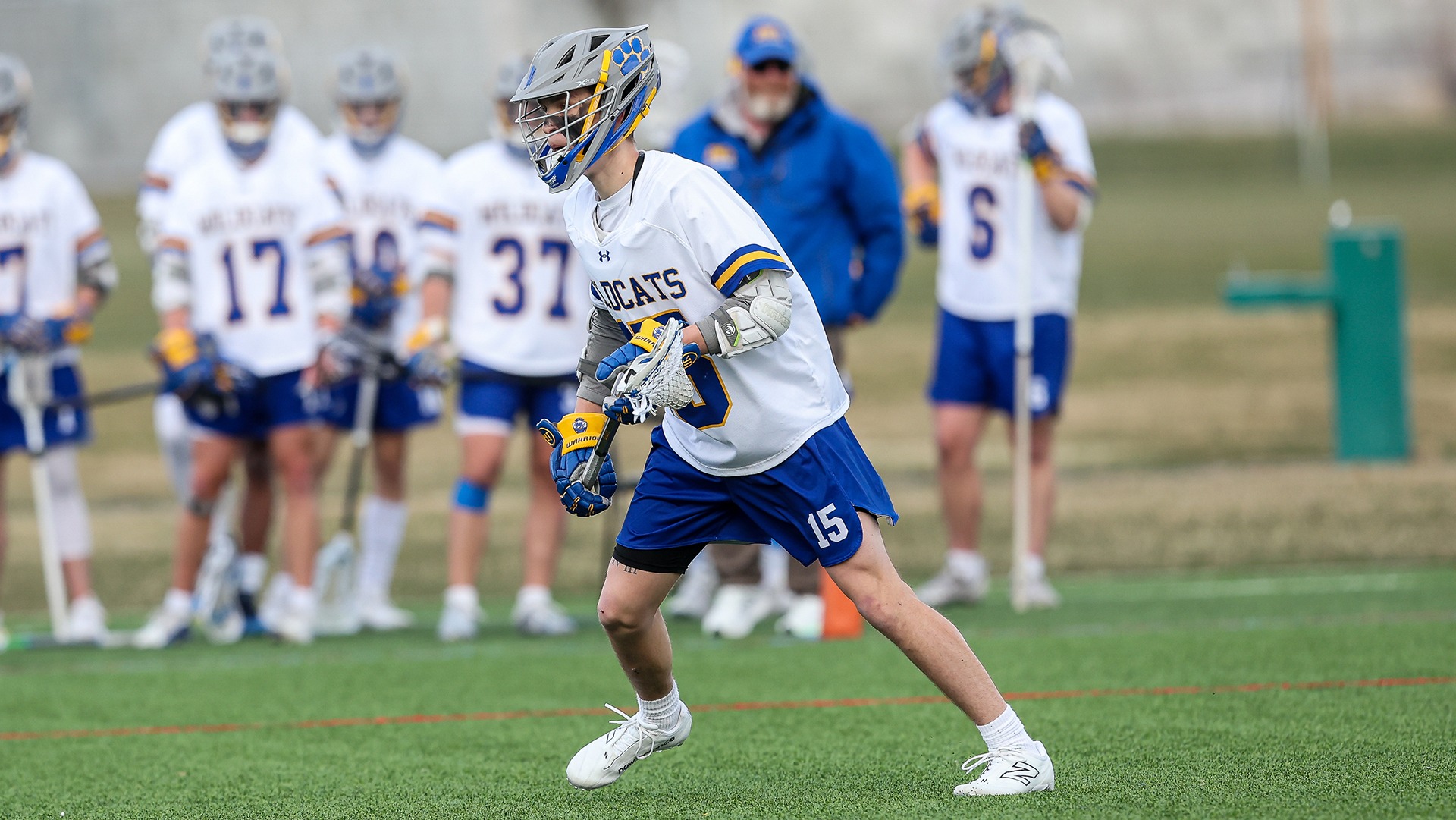 Matthew Bancroft and the Wildcats fell to the Bulldogs.