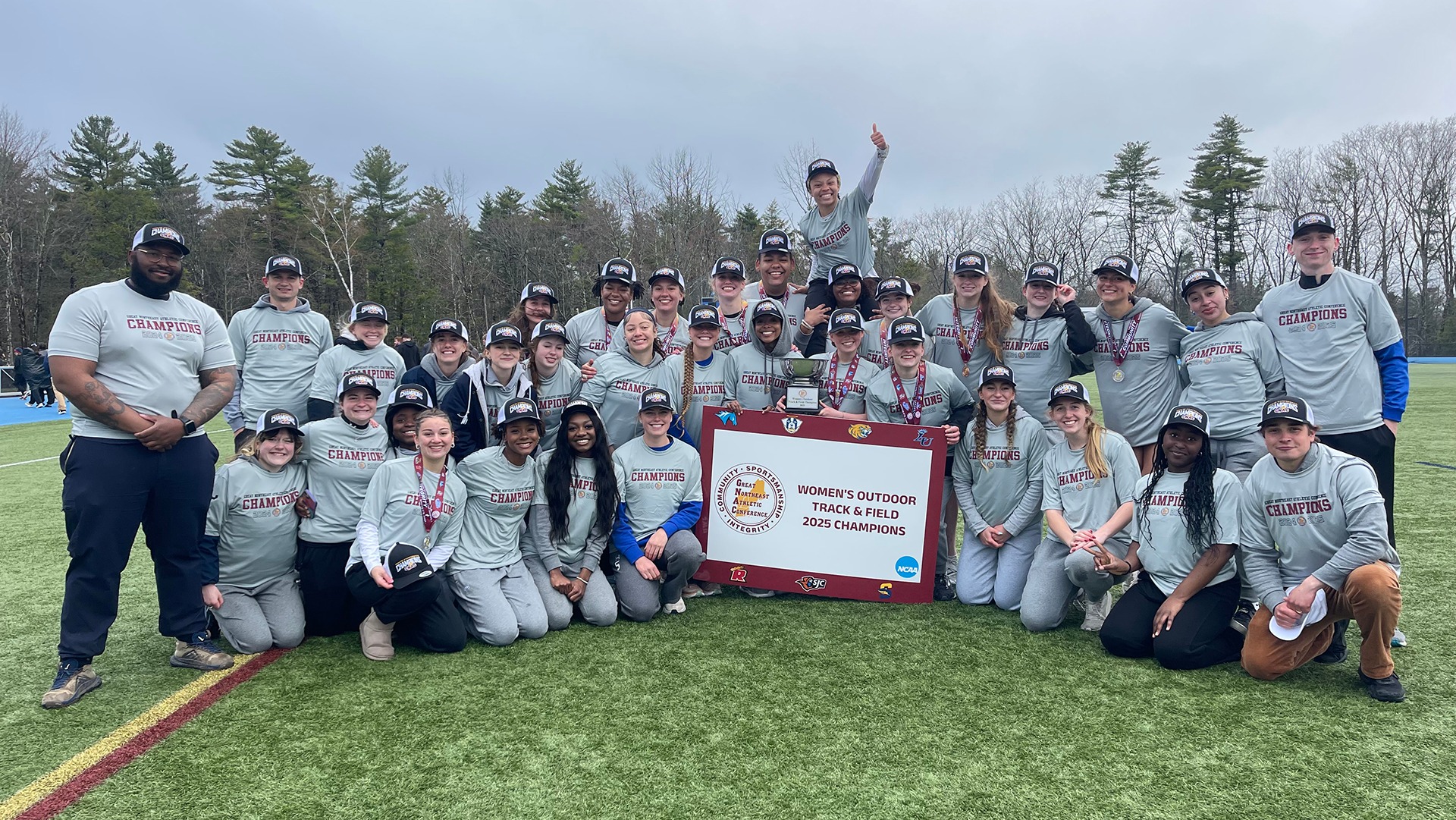 2025 GNAC Outdoor Track & Field Champions