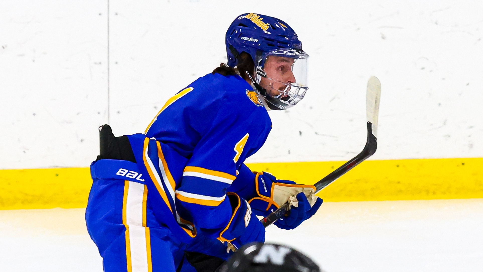 Brad Crook and the Wildcats played Suffolk on Saturday.