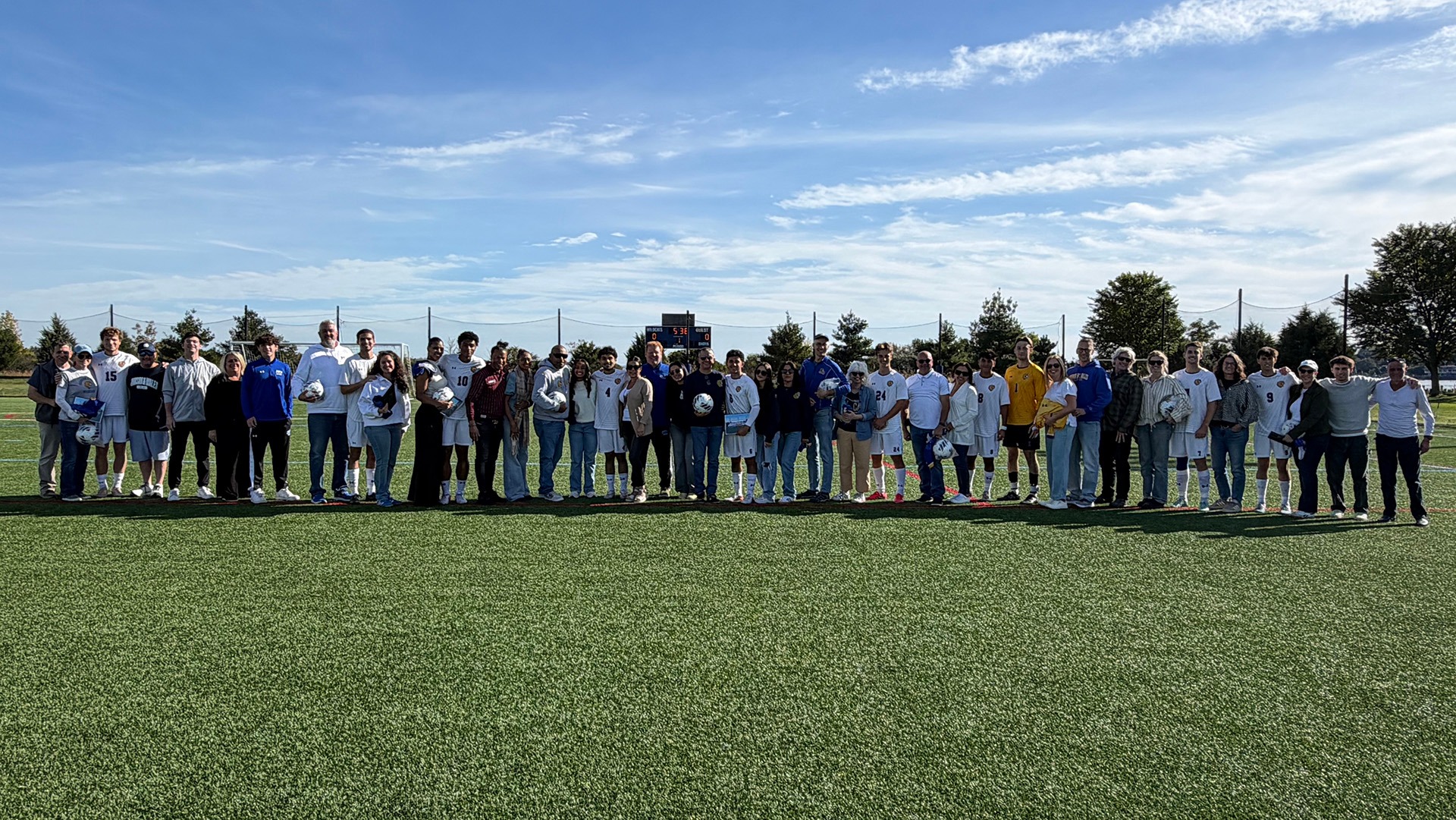 The Wildcats hosted Curry on Senior Day.
