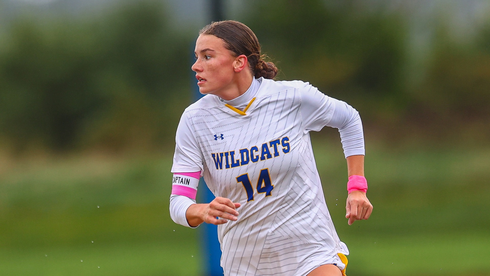 Sophia Warburton scored her fifth of the season for JWU.