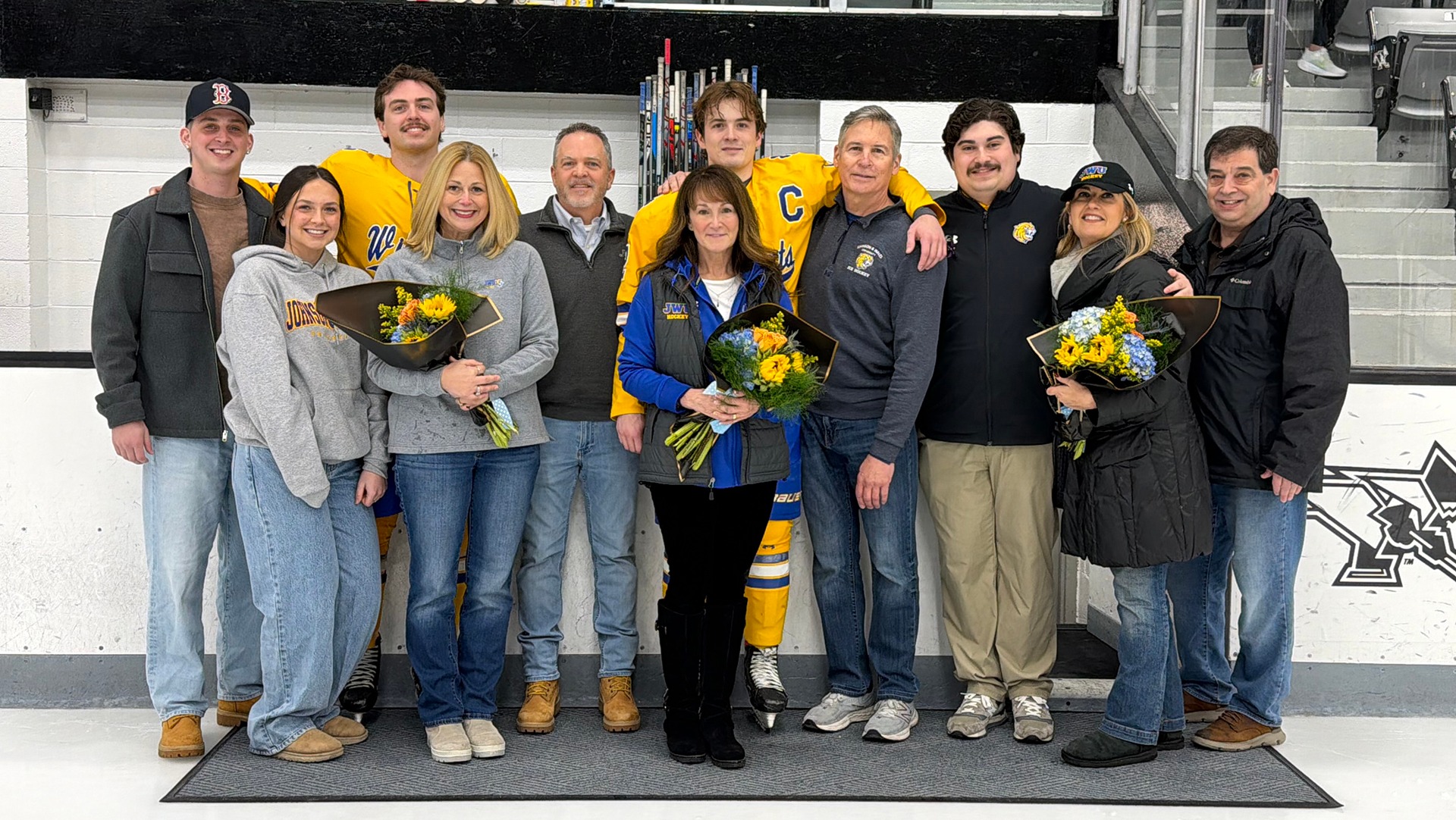 2025-26 JWU (Providence) men's ice hockey senior day