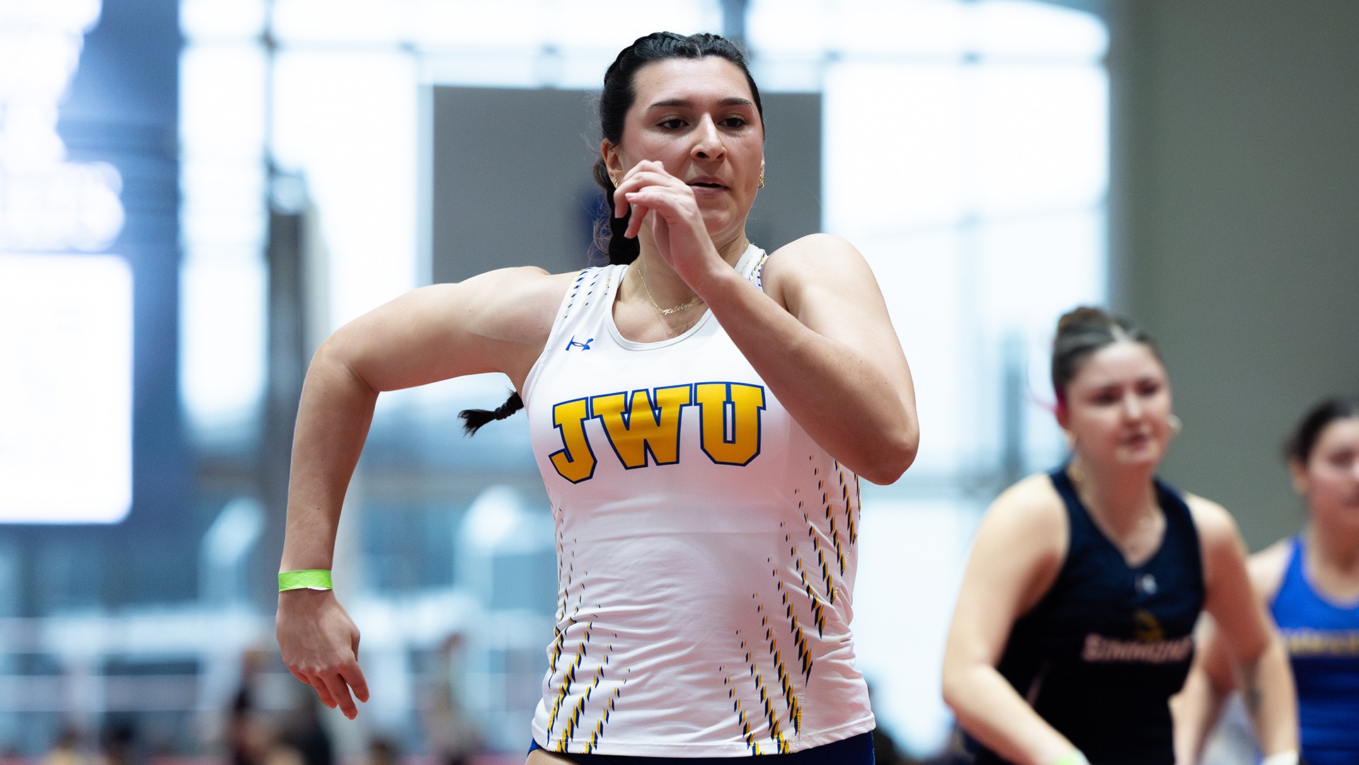 Katelyn O'Brien and the Wildcats competed at the Riverhawk Invite.