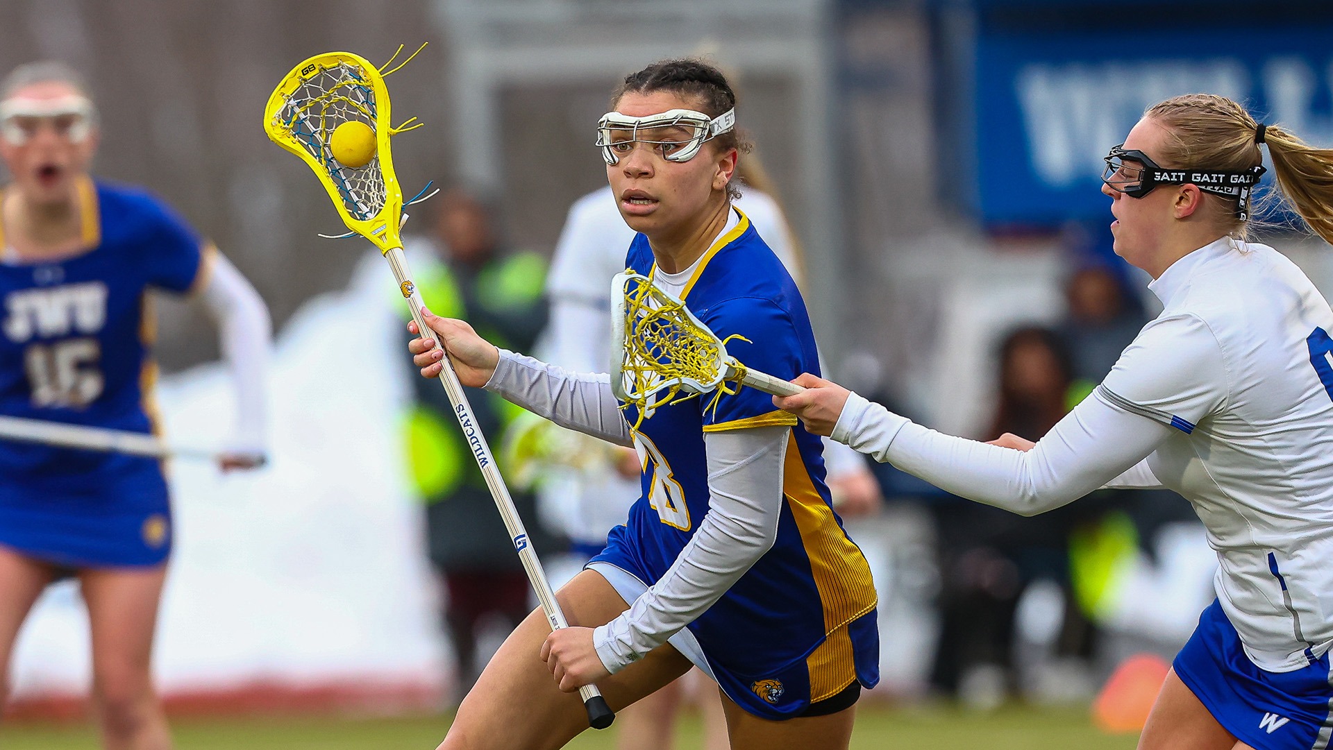 Sidney Mayers and the Wildcats played the Rams on Saturday.