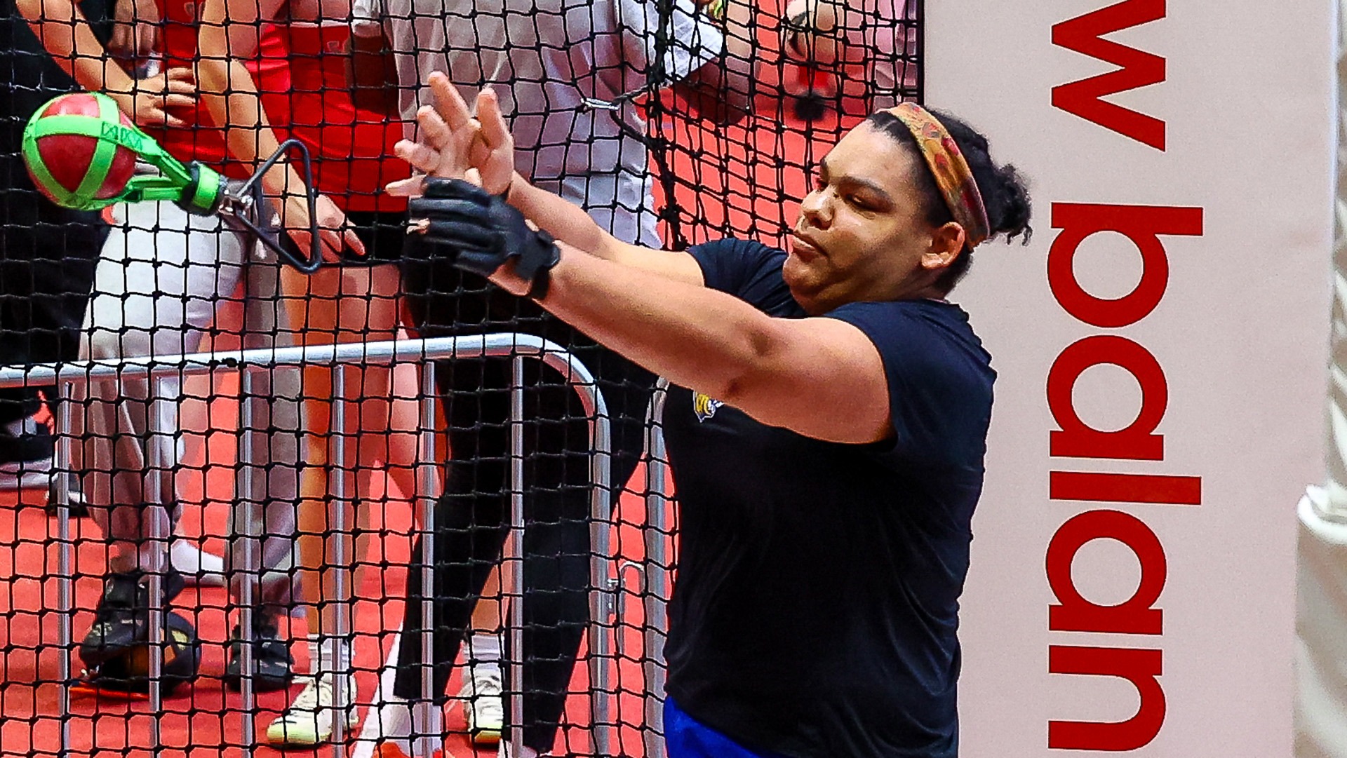 Lena Nicholson and the Wildcats competed at Bryant.