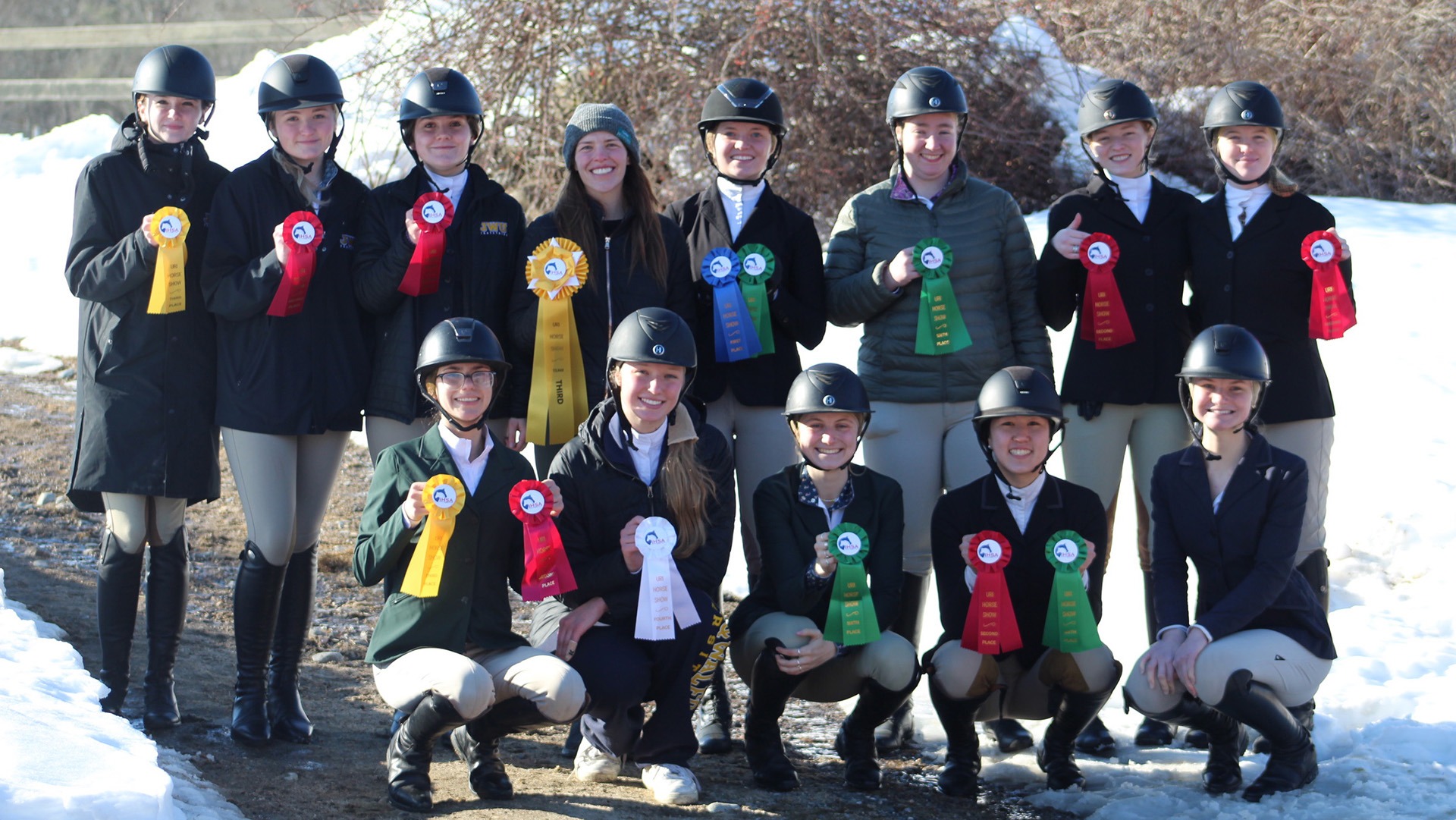 The WIldcats placed third at URI on Saturday.