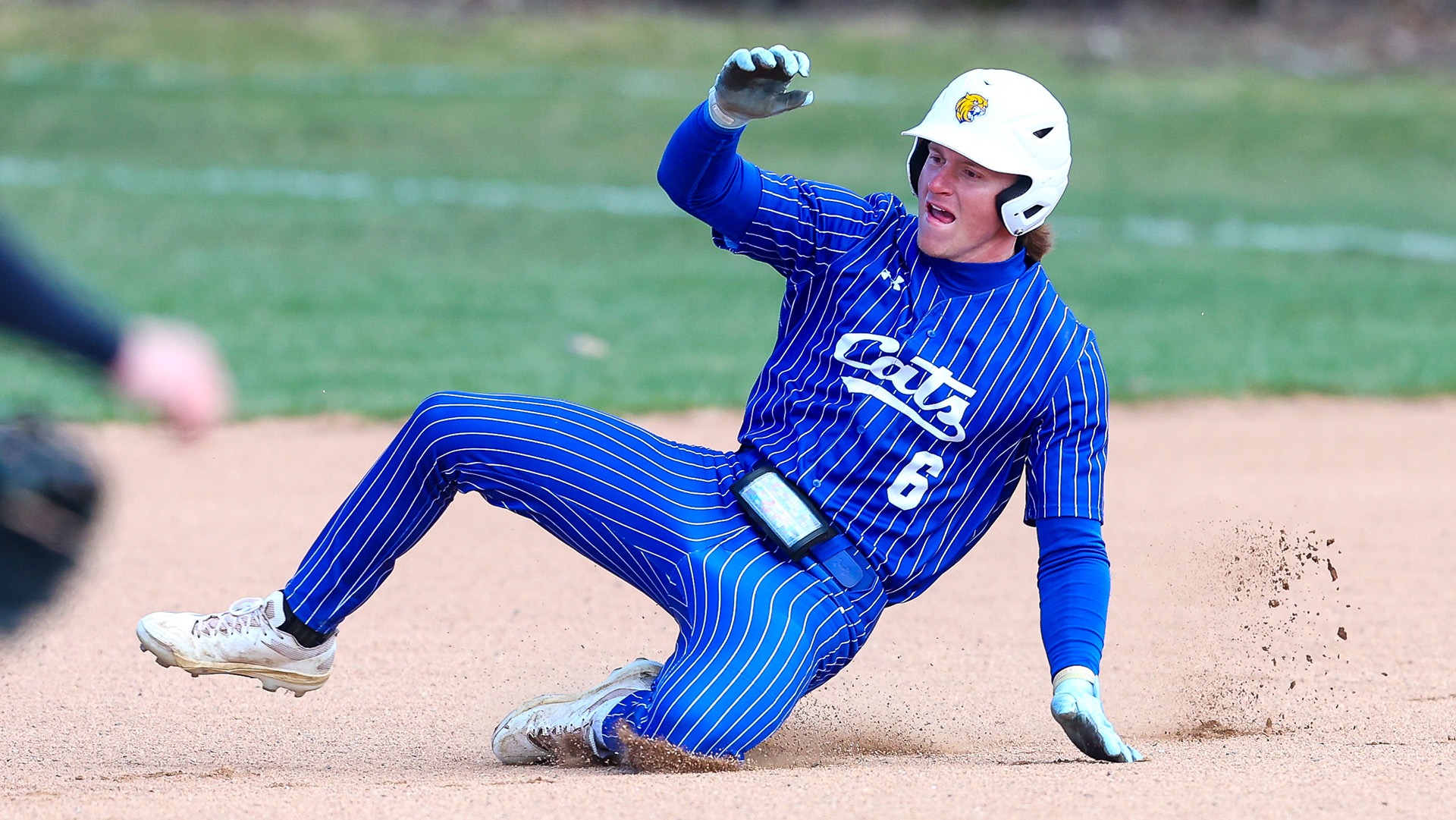 April, 7, 2026; Dudley, Massachusetts;  during a CNE matchup between Johnson and Wales and Nichols College held at Nichols College Baseball Field. Photo by Brian Foley for Foley Photography