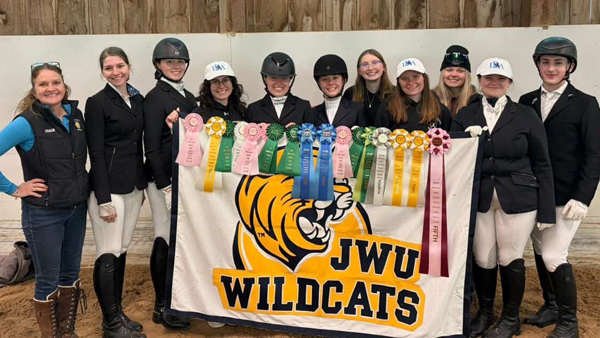 The Wildcats hosted a meet at Faith Hill Farms on March 29.