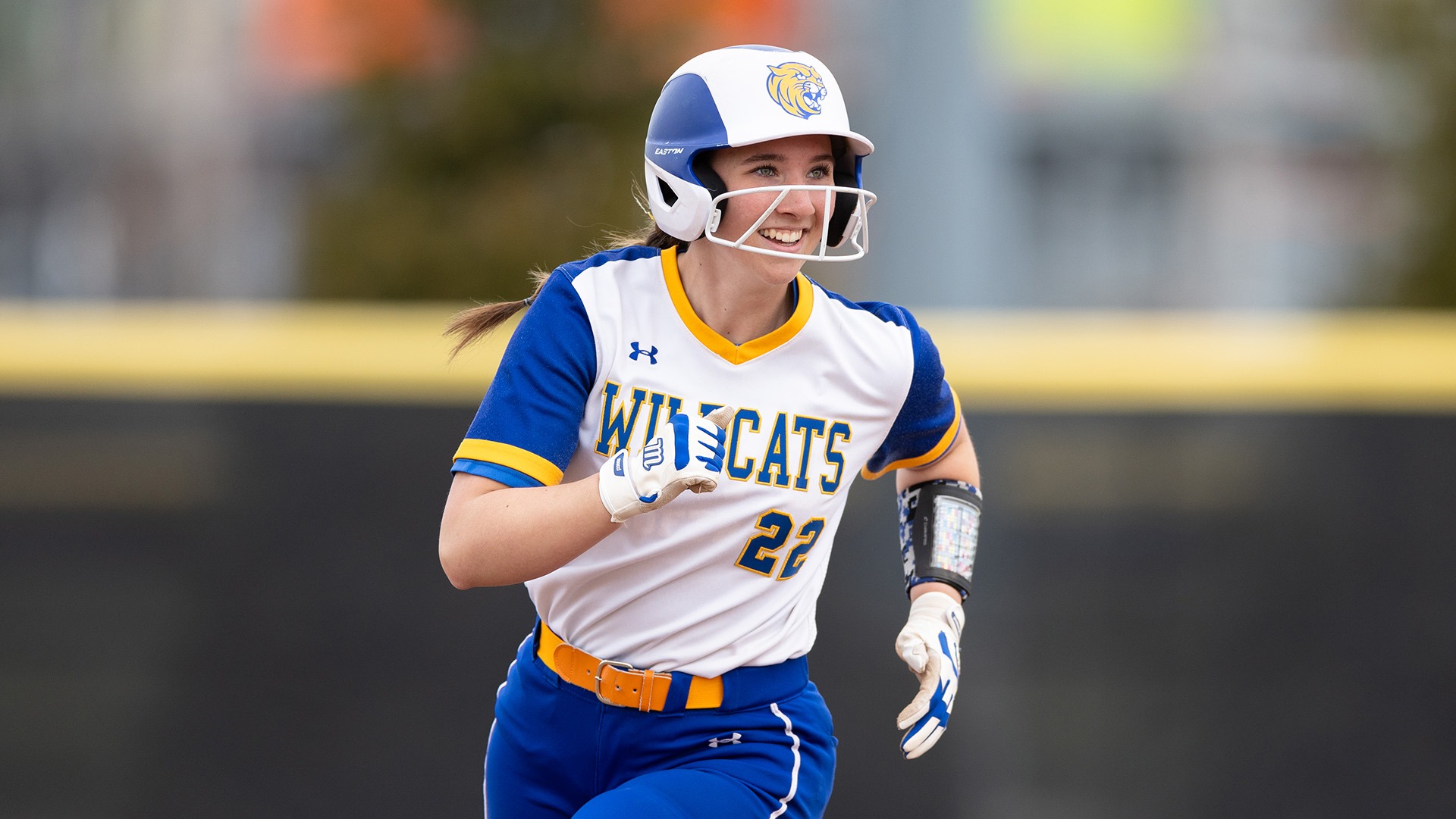 Ashley Bergeron and the Wildcats swept Gordon on Saturday.