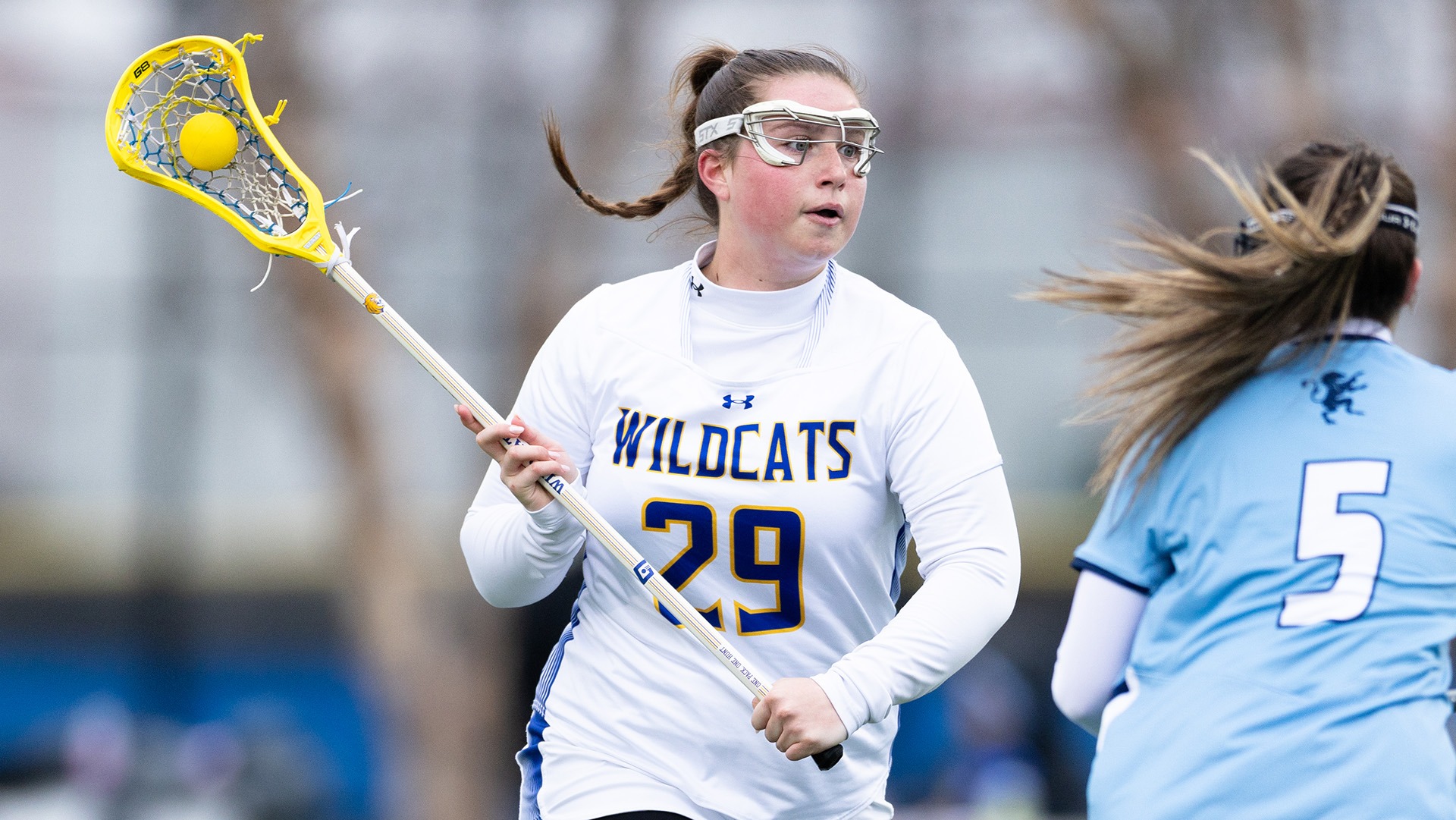 Riley Shepley scored 11 goals last week for JWU.