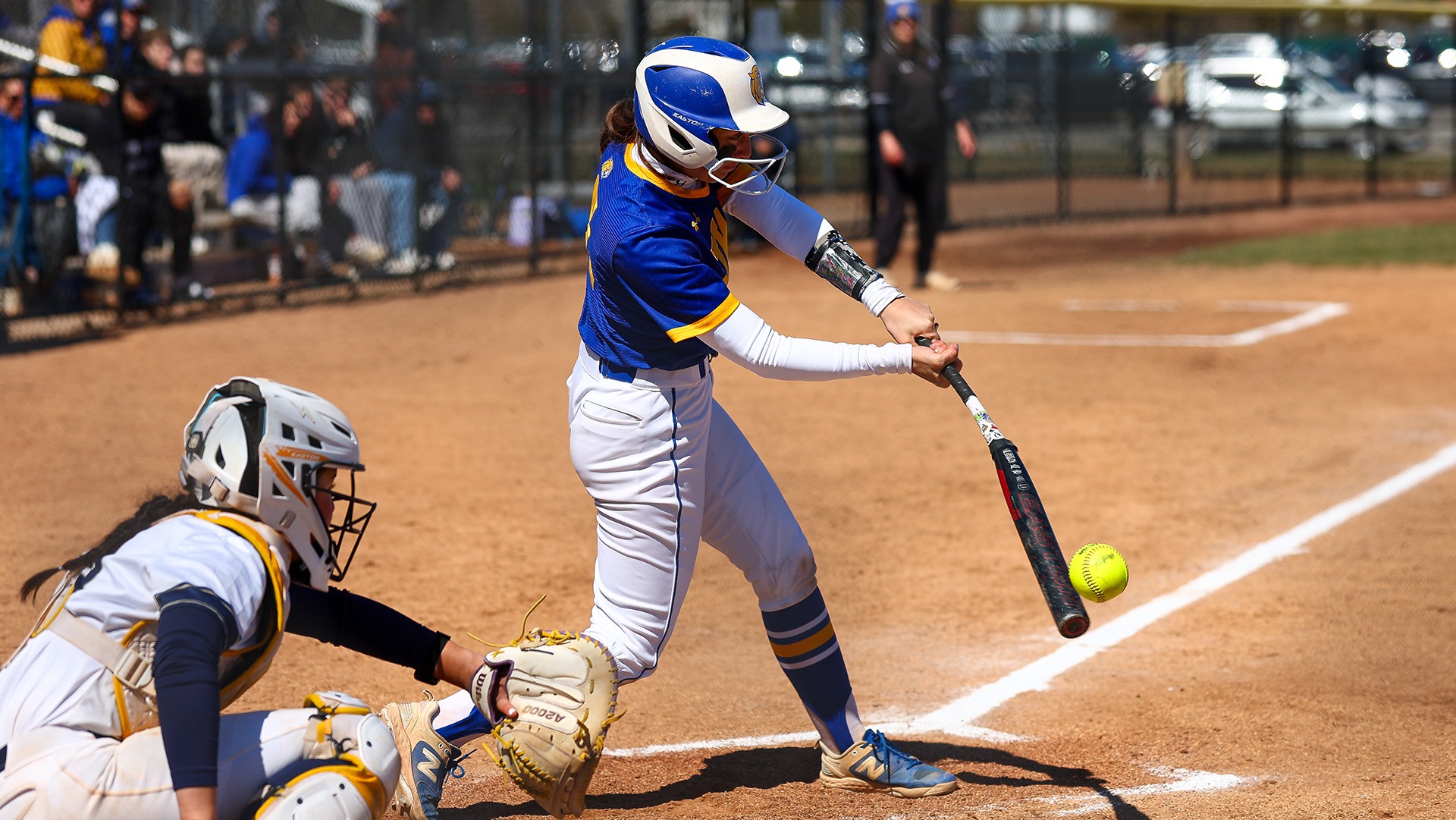 Gabby Bellamore smacked two home runs on Tuesday.