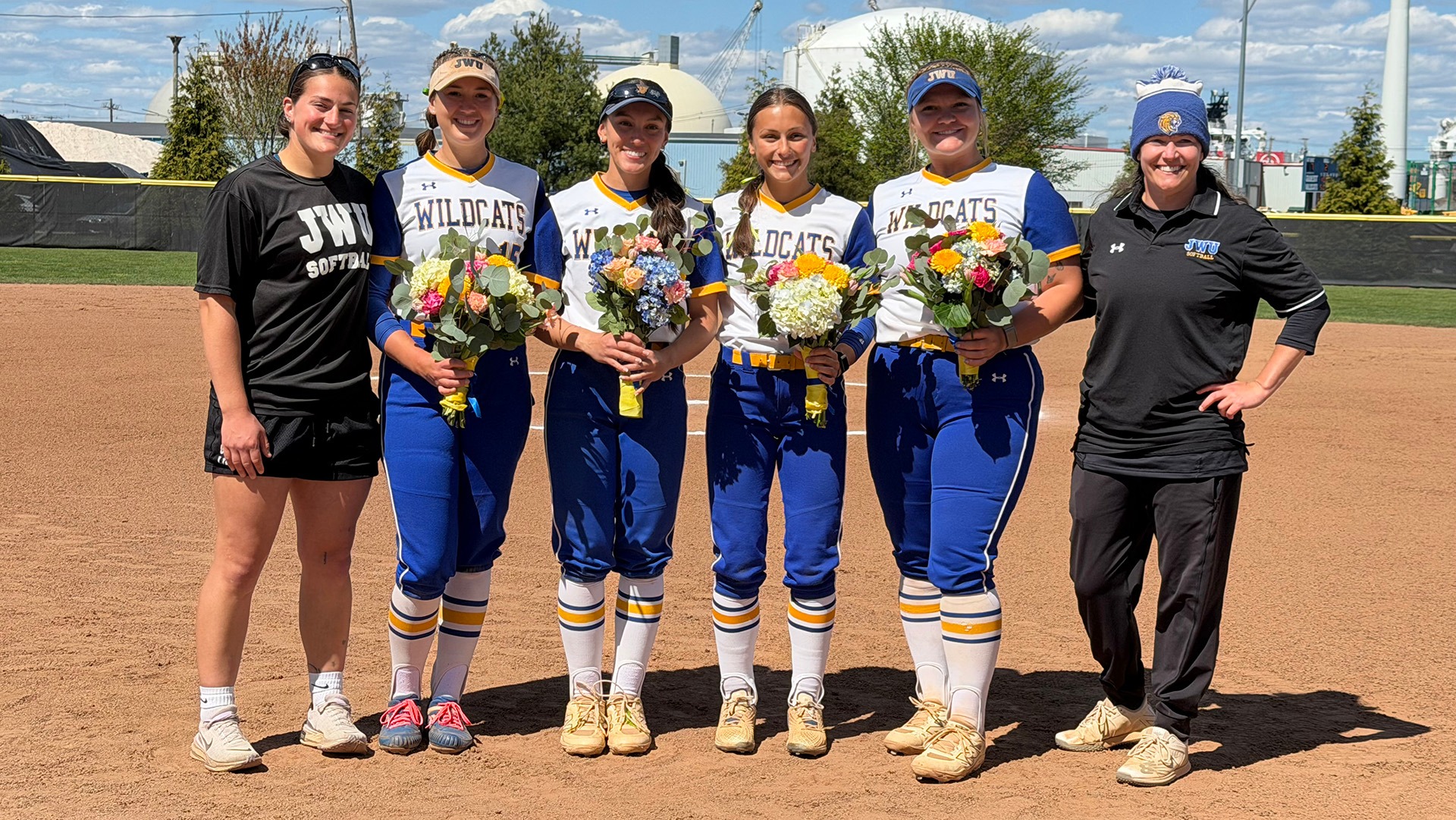 2026 JWU (Providence) softball senior day 5-1-26