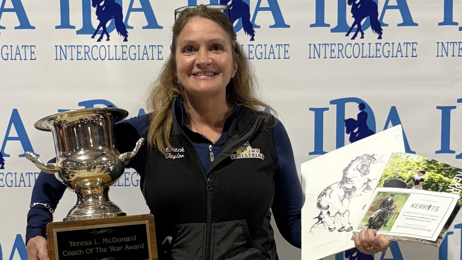 Crystal Taylor garnered her second IDA National Coach of the Year award in 2026.