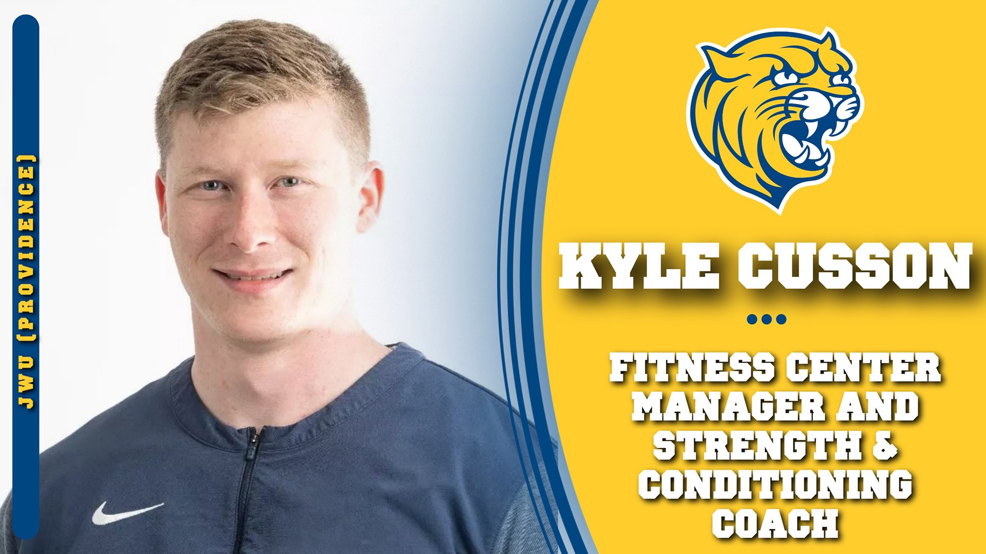 Cusson comes to JWU from the University of Connecticut.