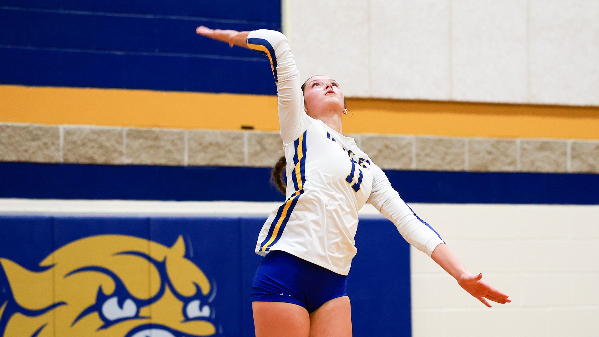 Jordan Brinkley and the Wildcats played a tri-match on Saturday.