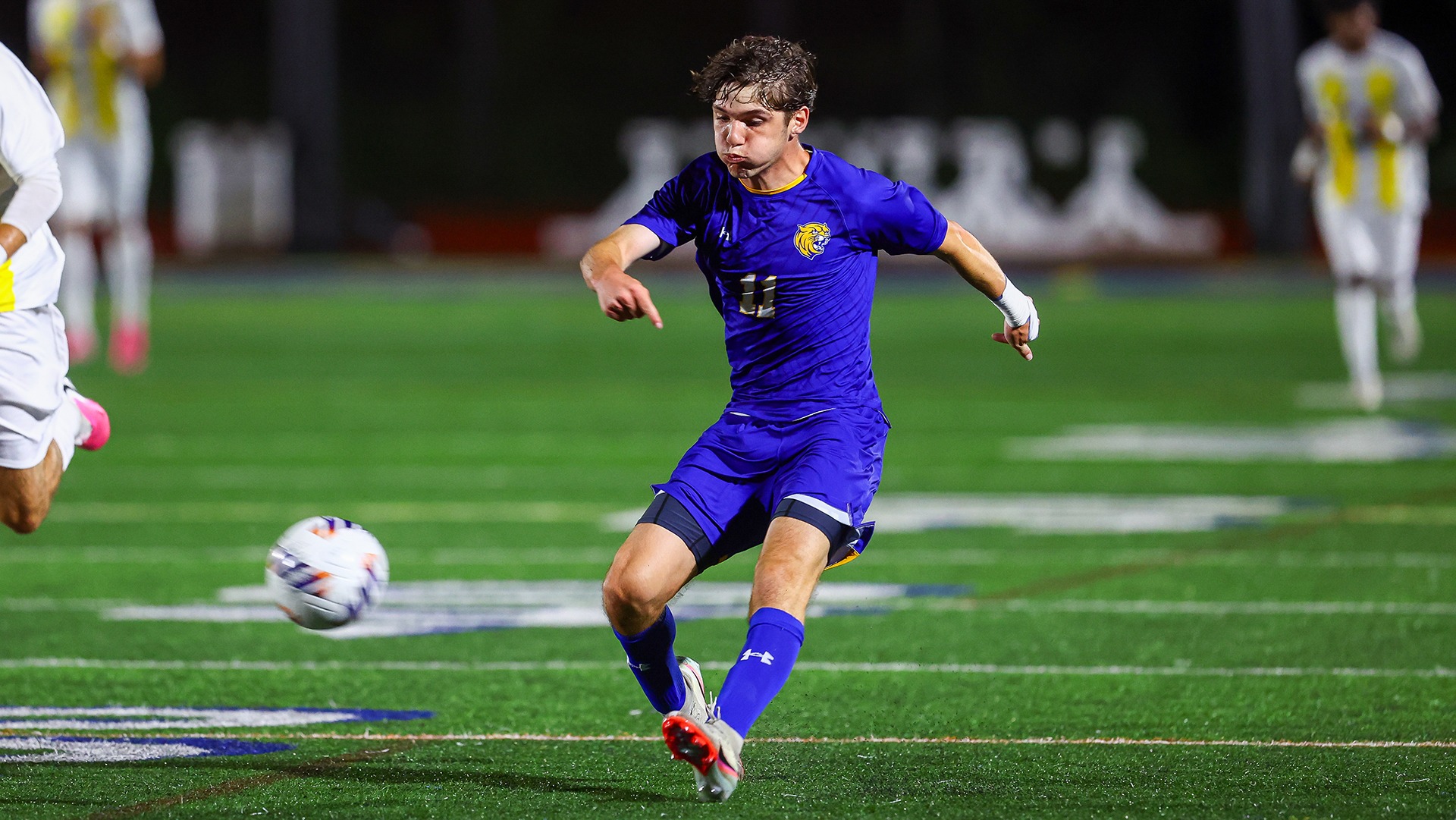 Vincent Tredici and the Wildcats played at UNE.