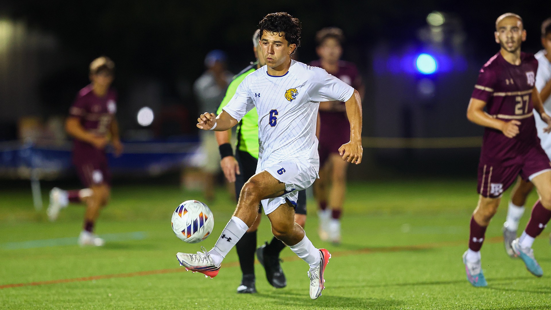 Chad Parente and the Wildcats hosted Suffolk on Saturday.