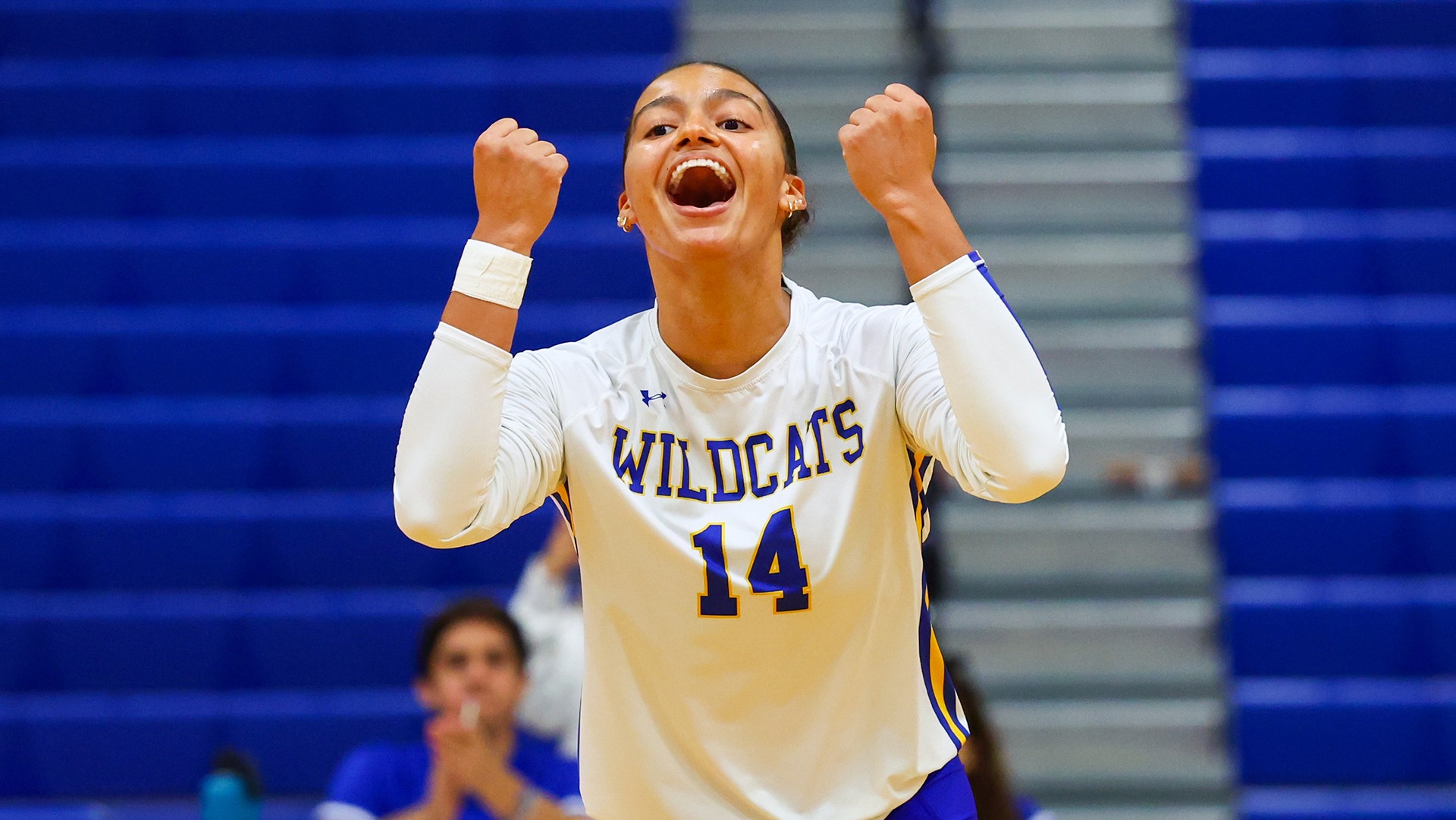 Nevaeh Arnold and the Wildcats held off the Hawks, 3-2.