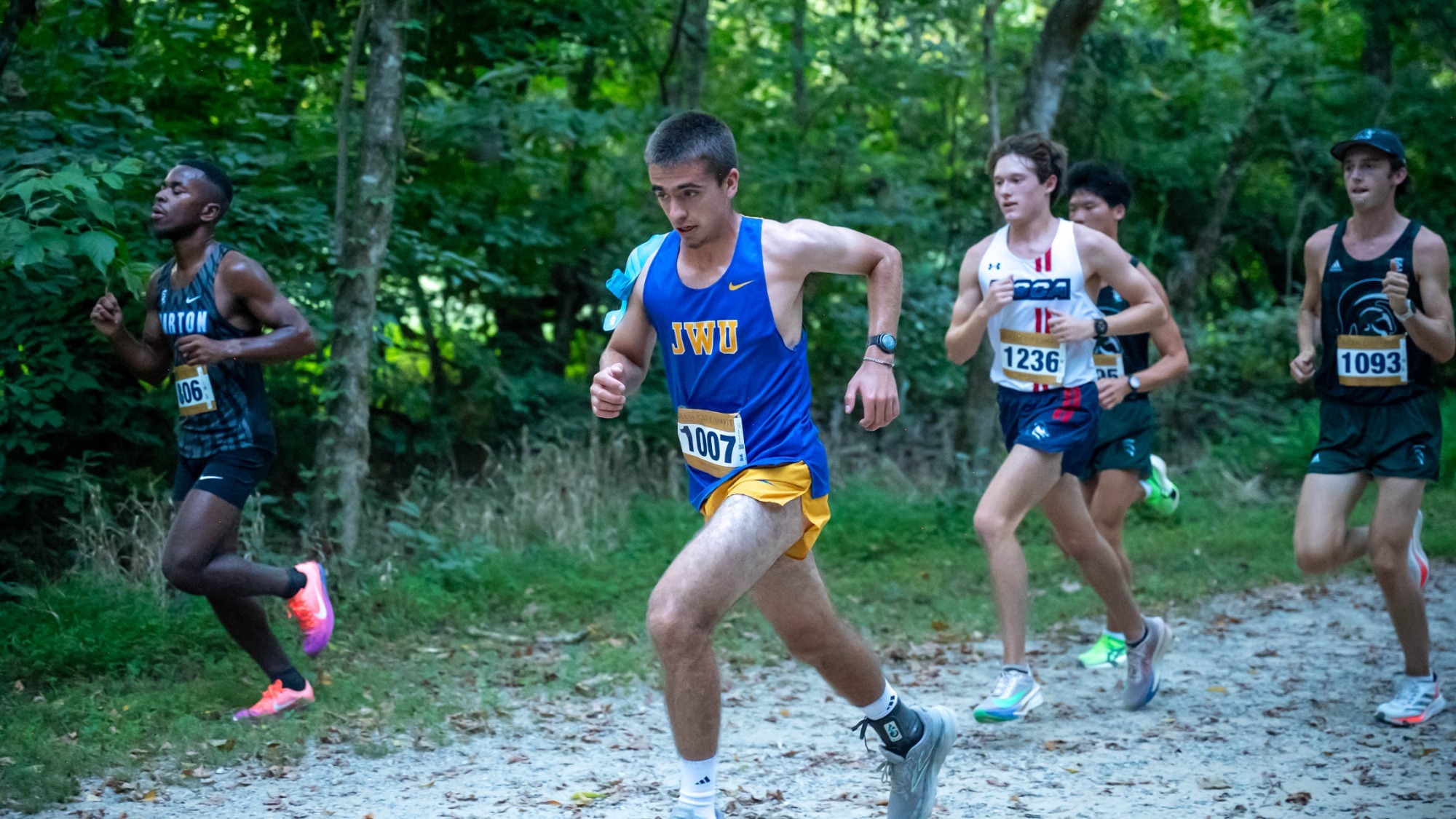 men running
