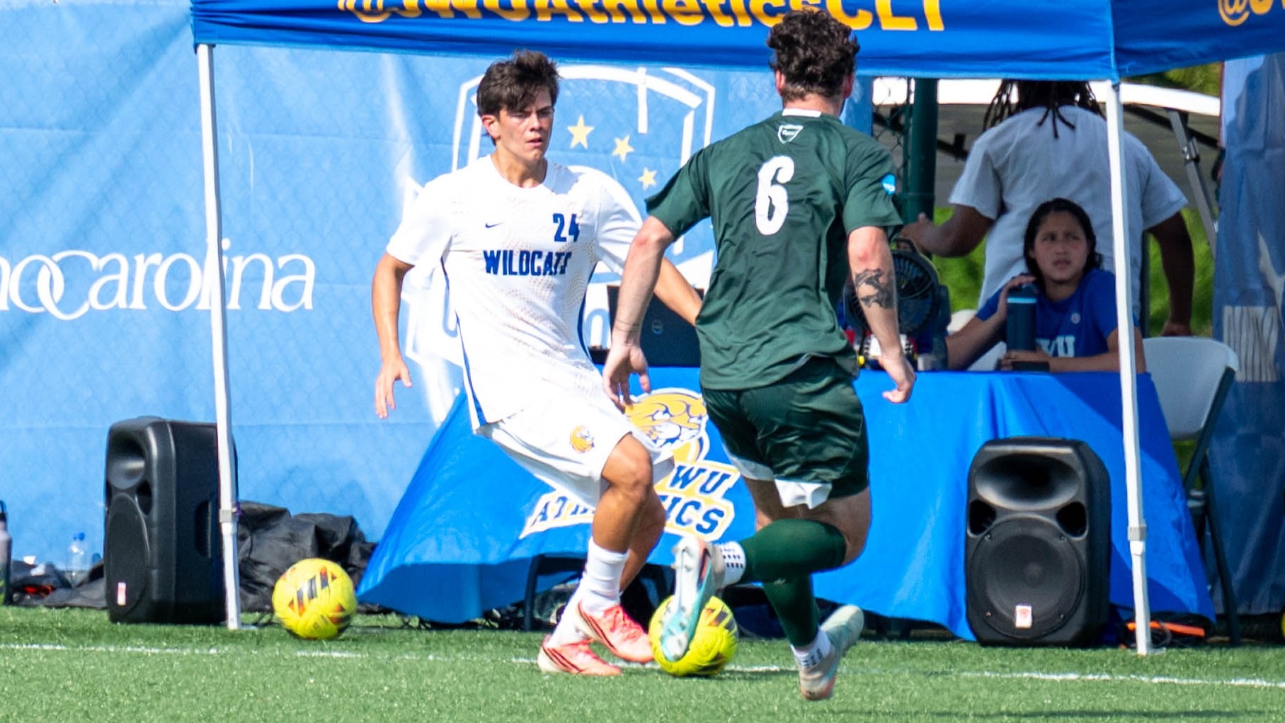 men playing soccer