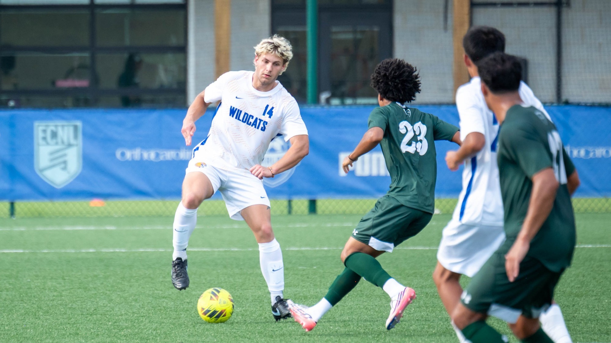 men playing soccer