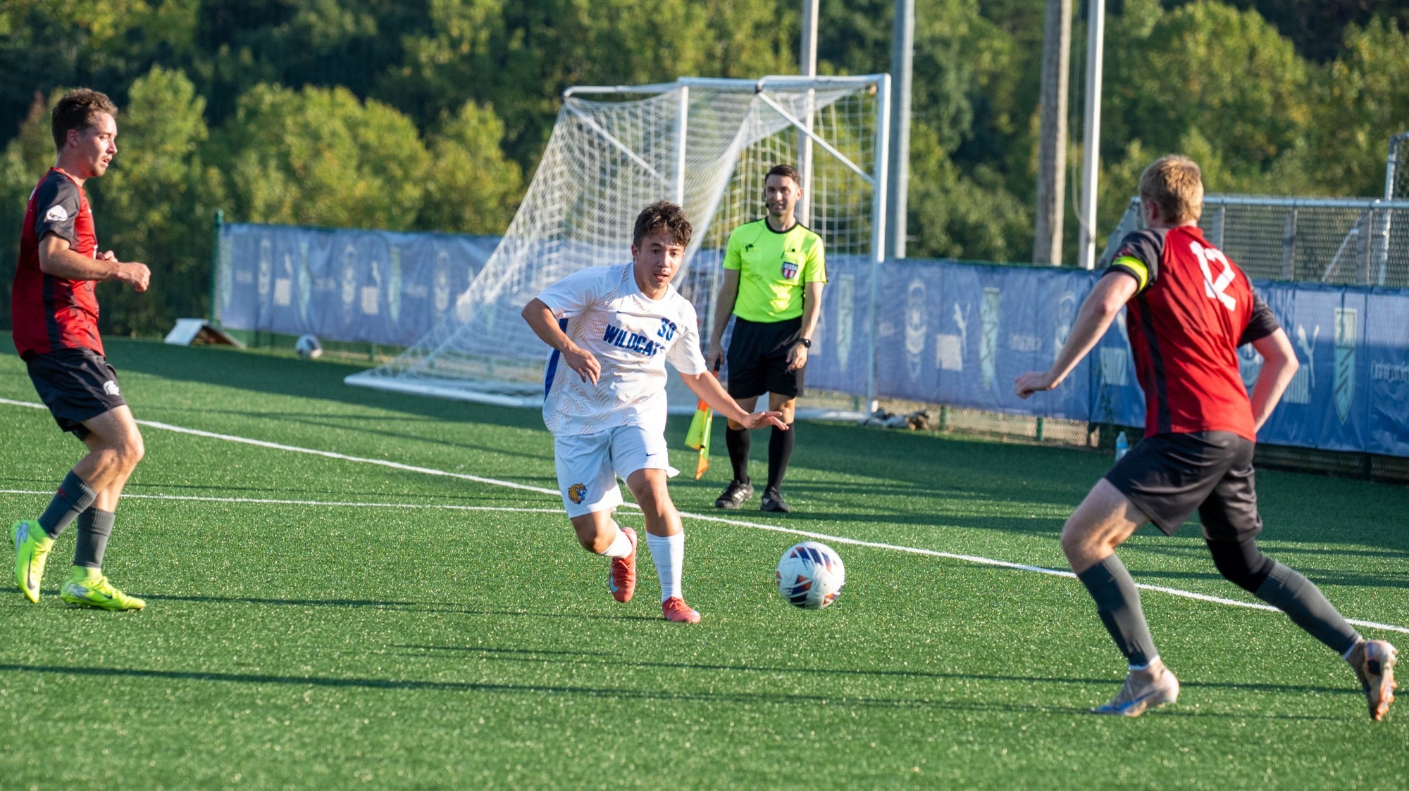 men playing soccer