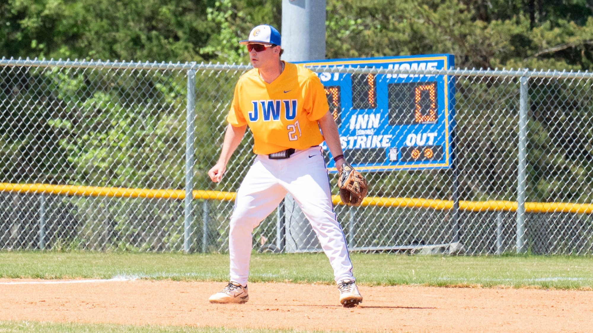 man preparing to field a baseball