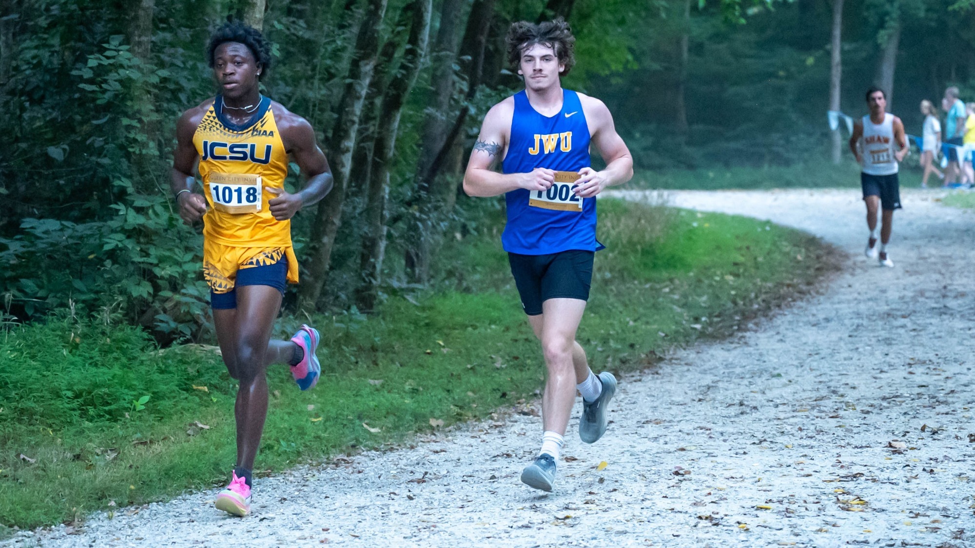 men running