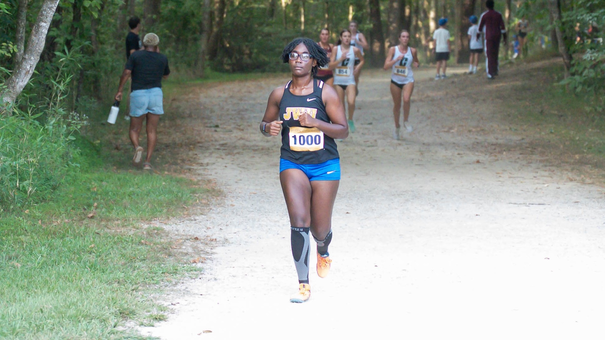 woman running
