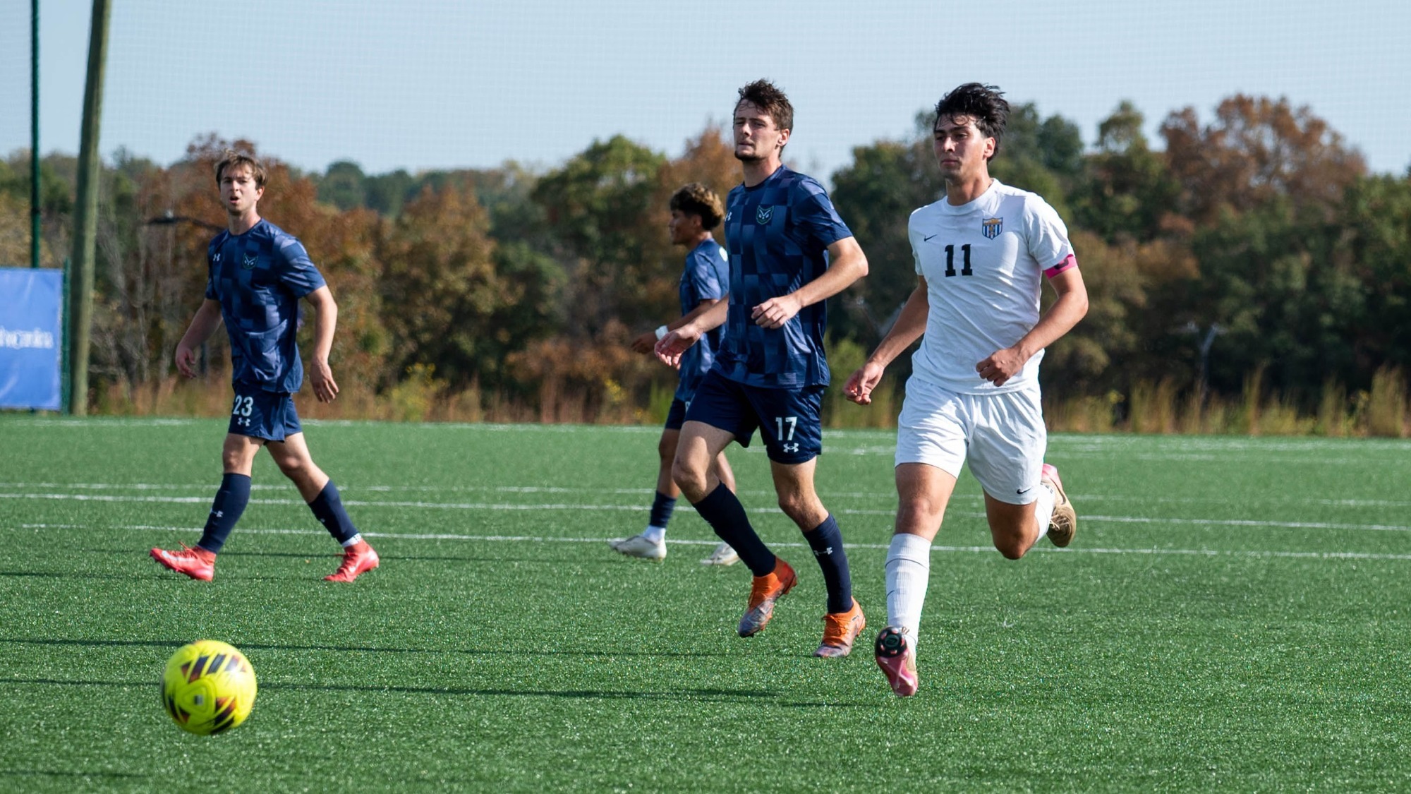 men playing soccer