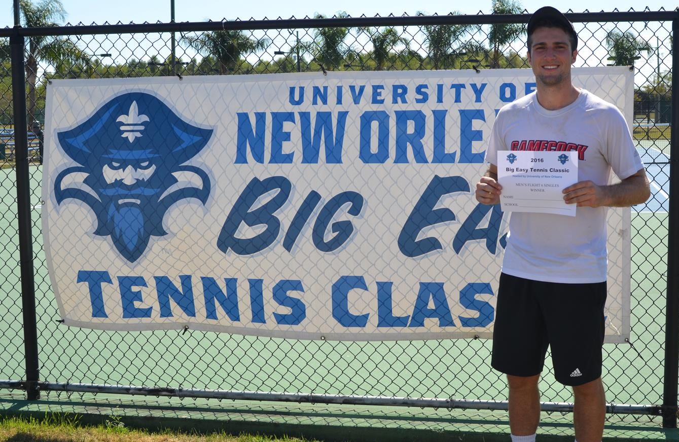 Mathias Chaim Men's Tennis Jacksonville State University Athletics