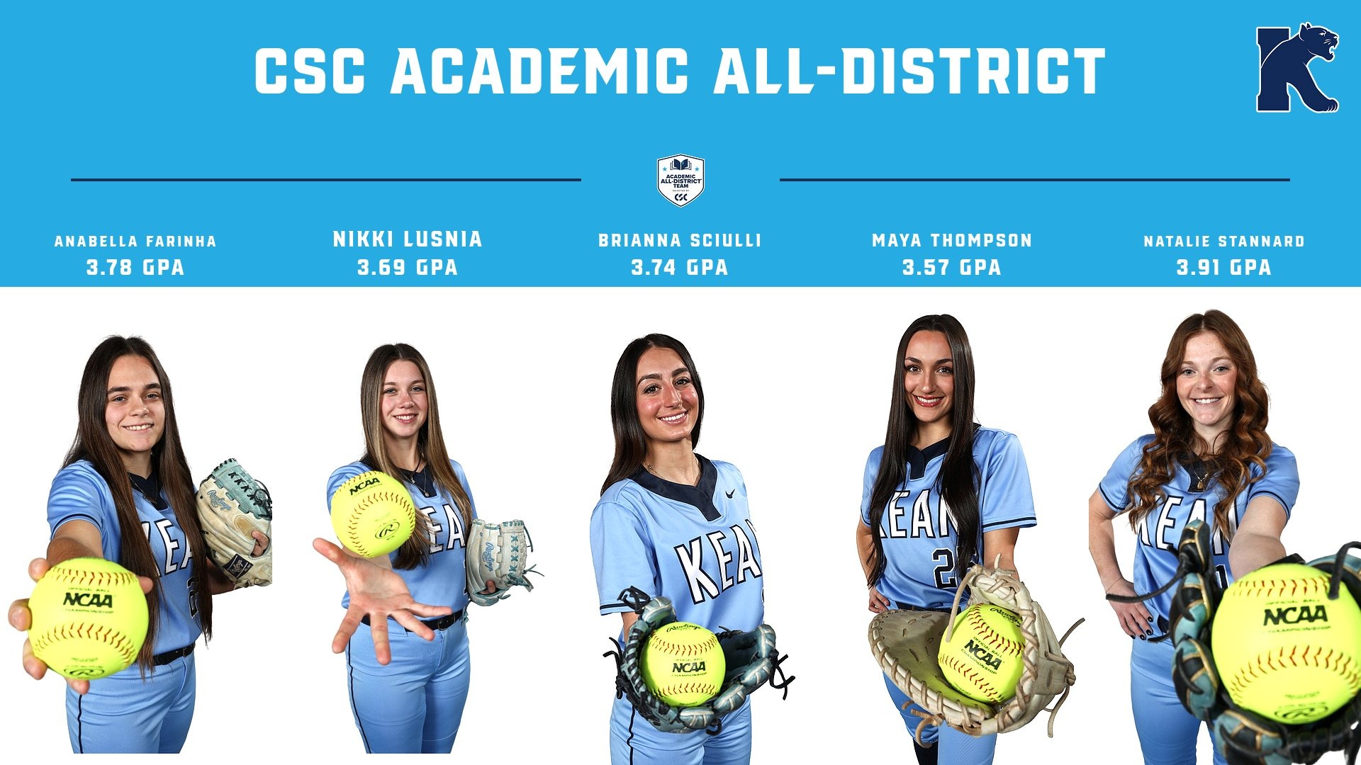 CSC All-District Softball 2025