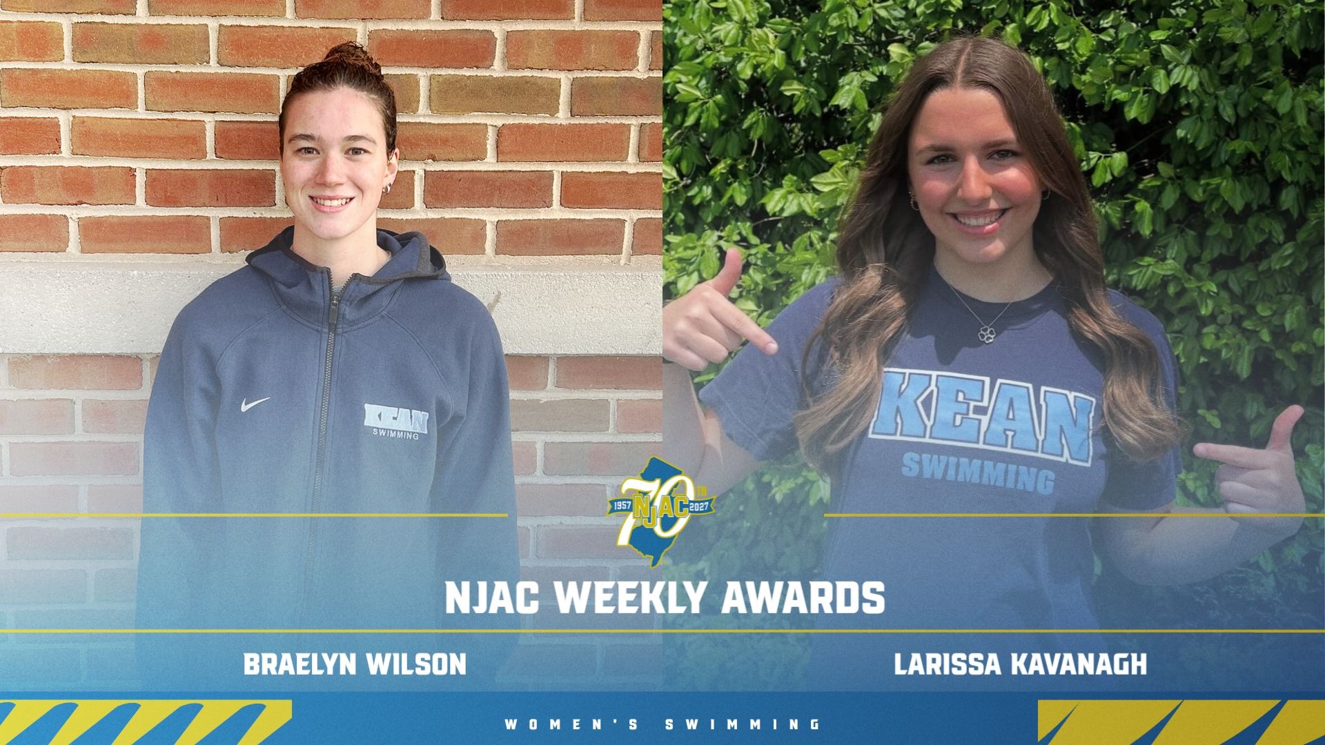 NJAC Swimmer Weekly Awards 10-12-26