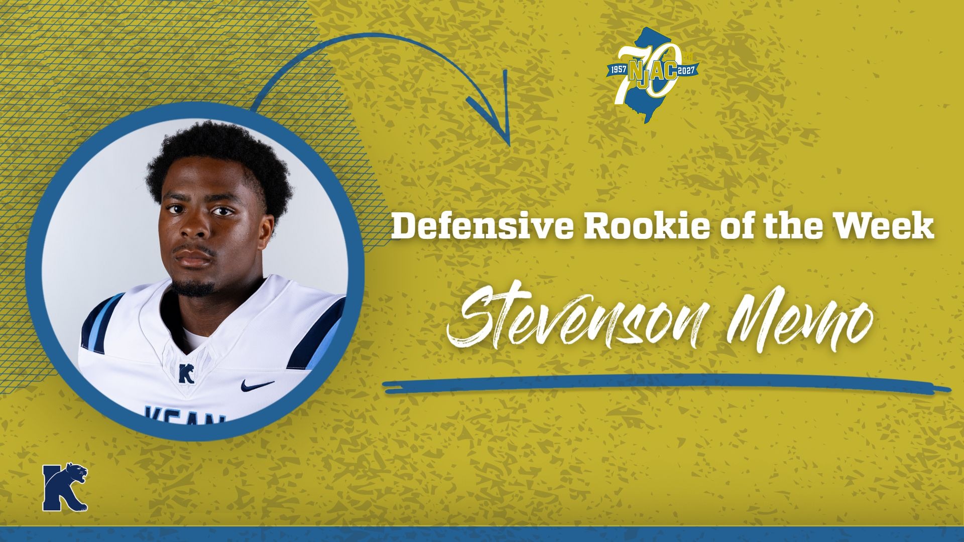 NJAC Def. Rookie of the Week Memo