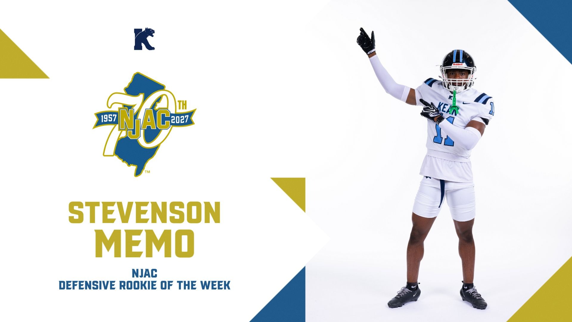 NJAC Def Rookie of the Week 10-19-26